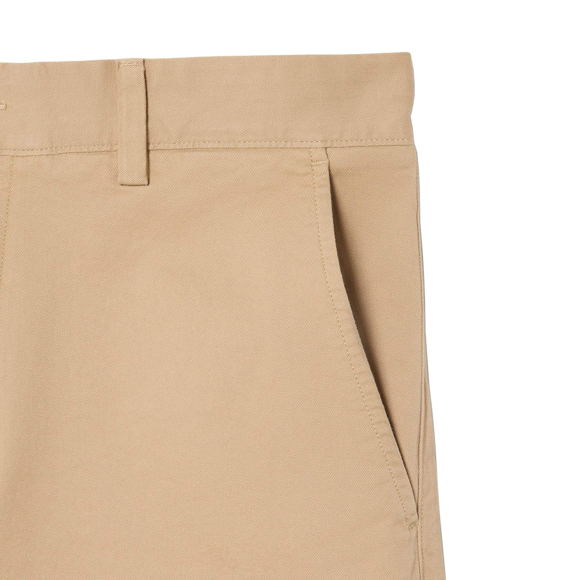 LACOSTE STRETCH TWILL CHINO SHORTS - Image 3