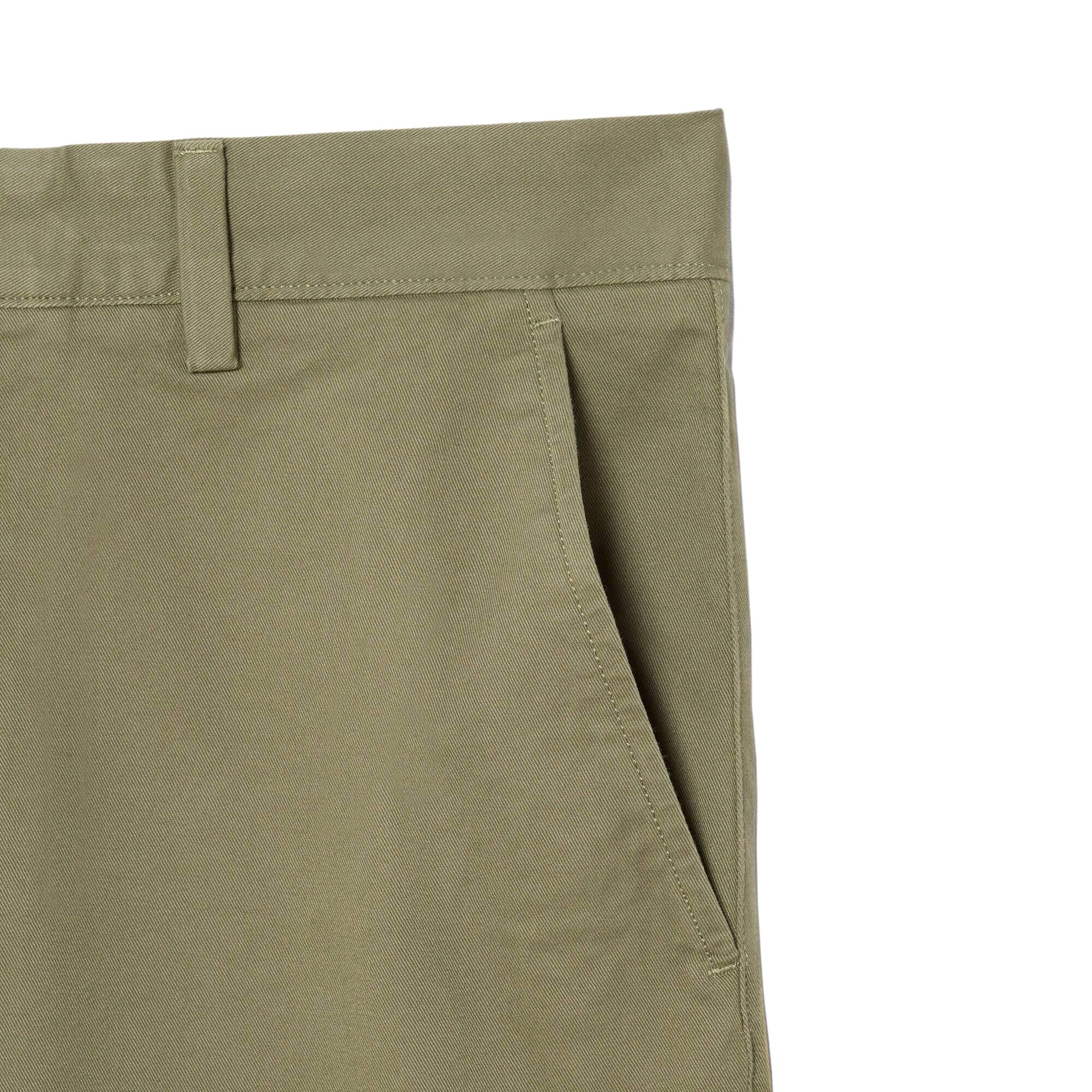LACOSTE STRETCH TWILL CHINO SHORTS - Image 3