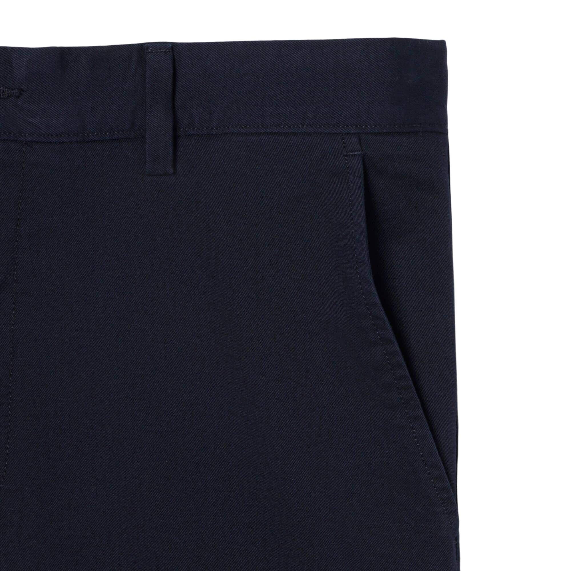 LACOSTE STRETCH TWILL CHINO SHORTS - Image 3