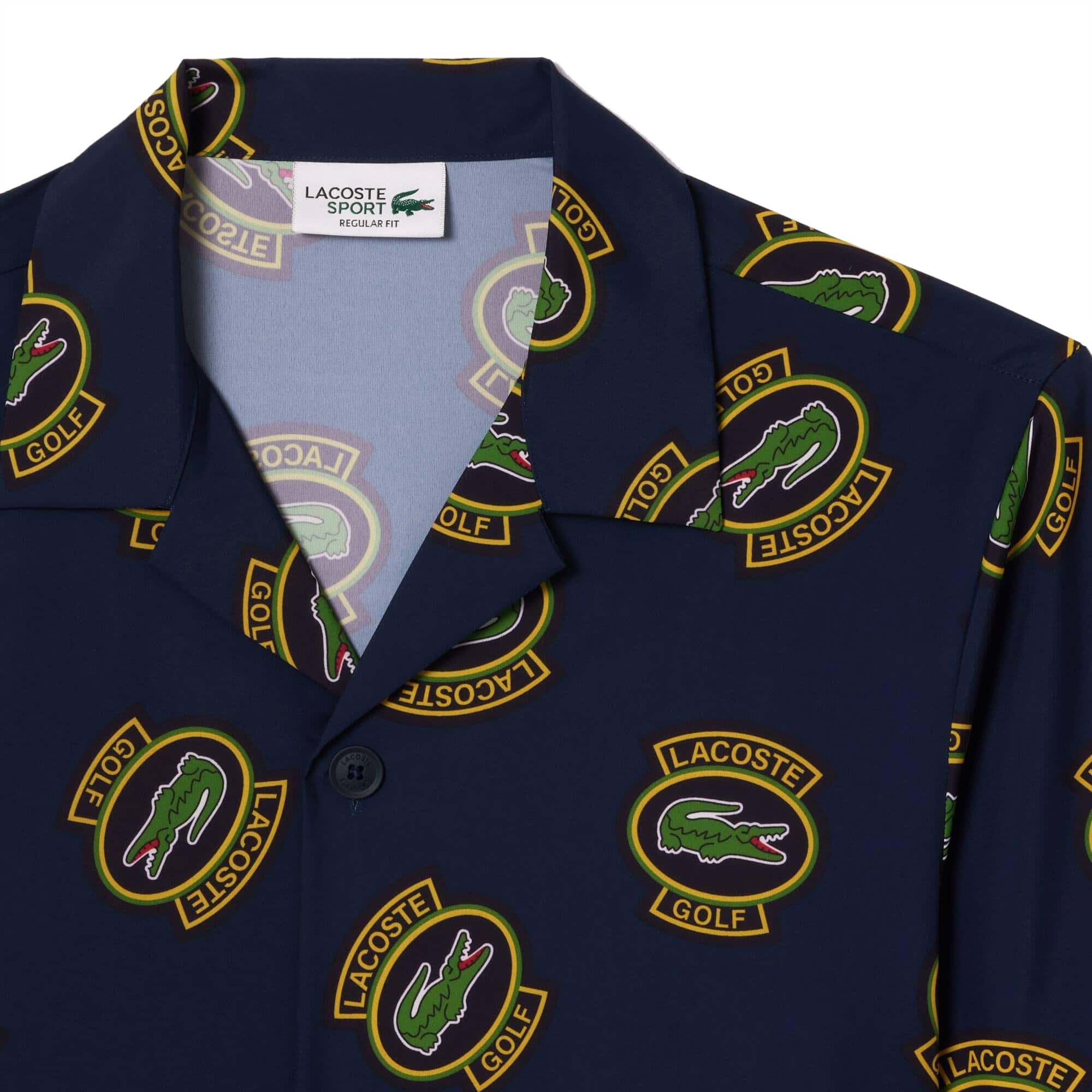 LACOSTE ULTRA-DRY ANTI-UV SHORT SLEEVED GOLF SHIRT - Image 2