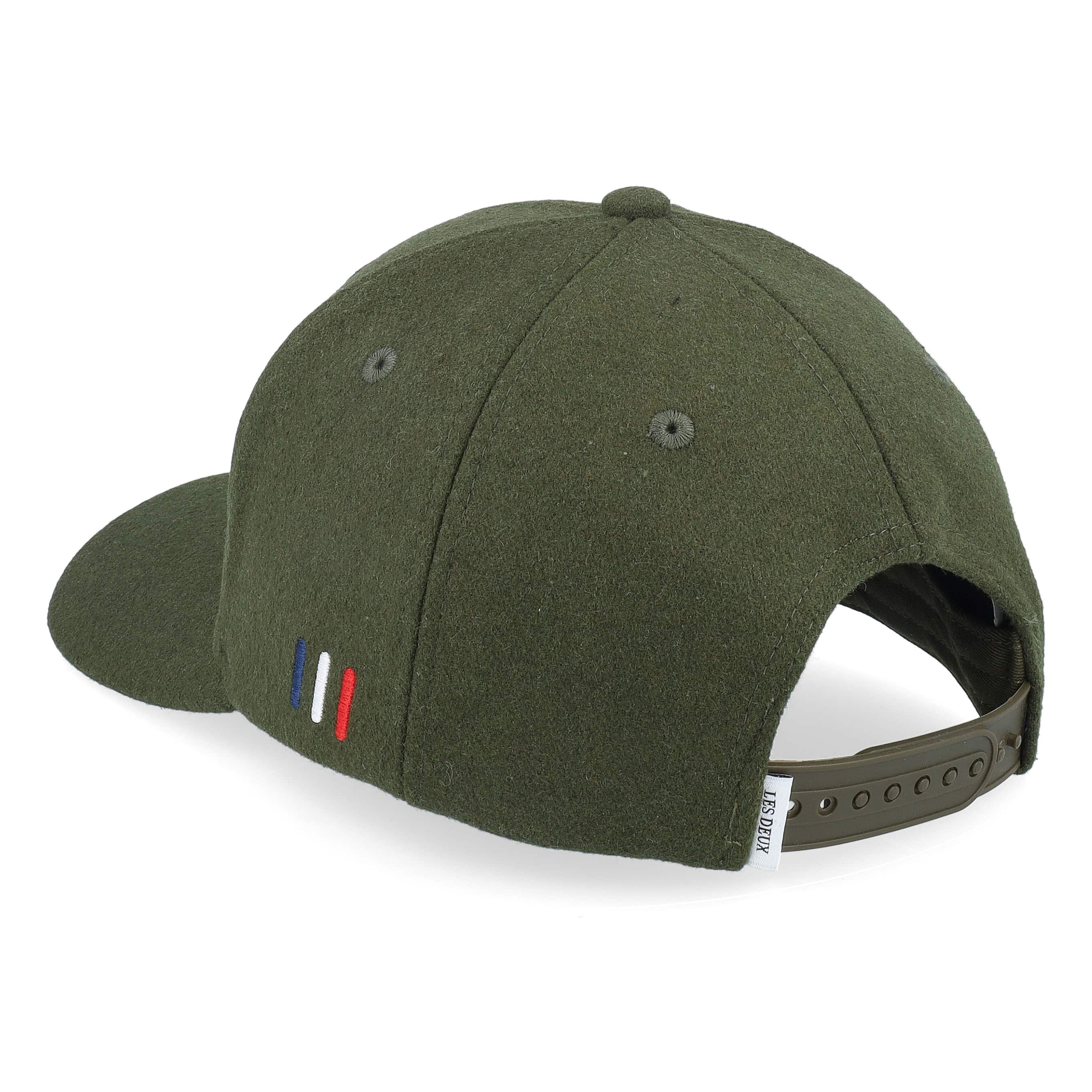 LES DEUX ENCORE WOOL BASEBALL CAP - Image 3