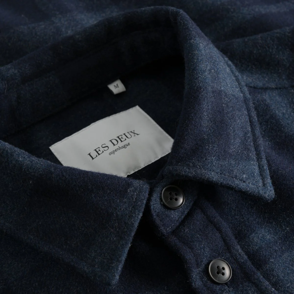 LES DEUX JASON CHECK WOOL JACKET - Image 4
