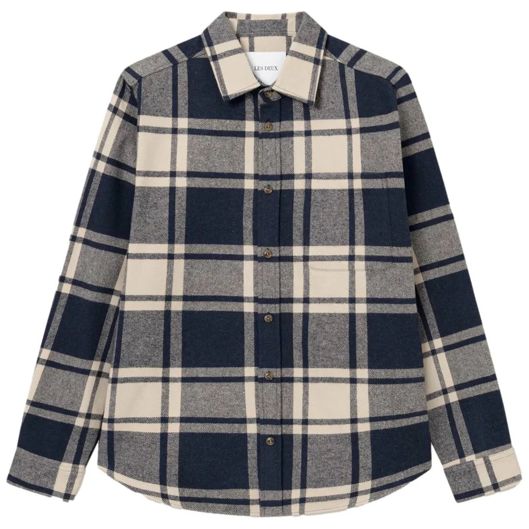 LES DEUX JEREMY FLANNEL SHIRT