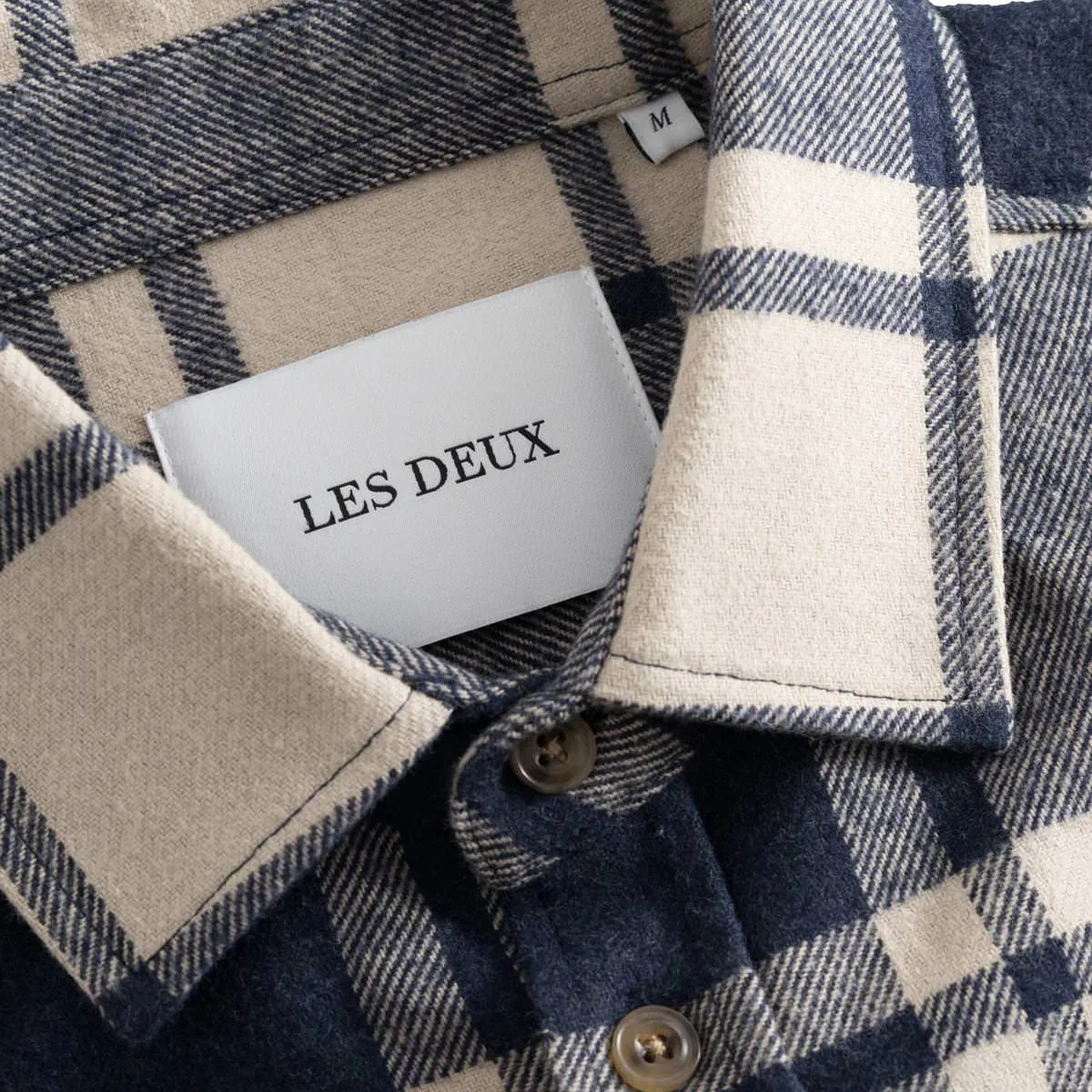 LES DEUX JEREMY FLANNEL SHIRT - Image 2