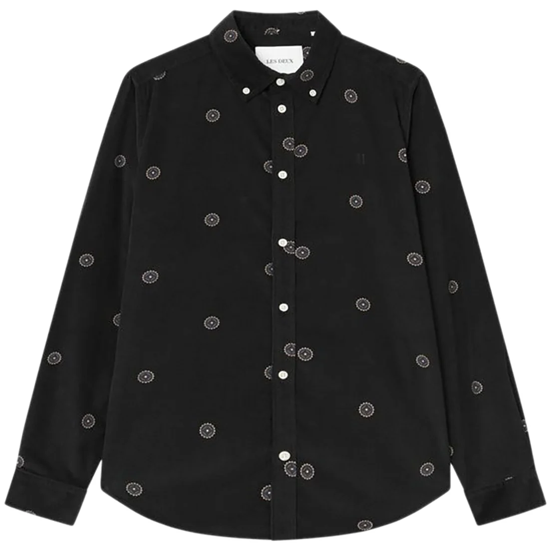 LES DEUX KRISTIAN CORDUROY AOP SHIRT