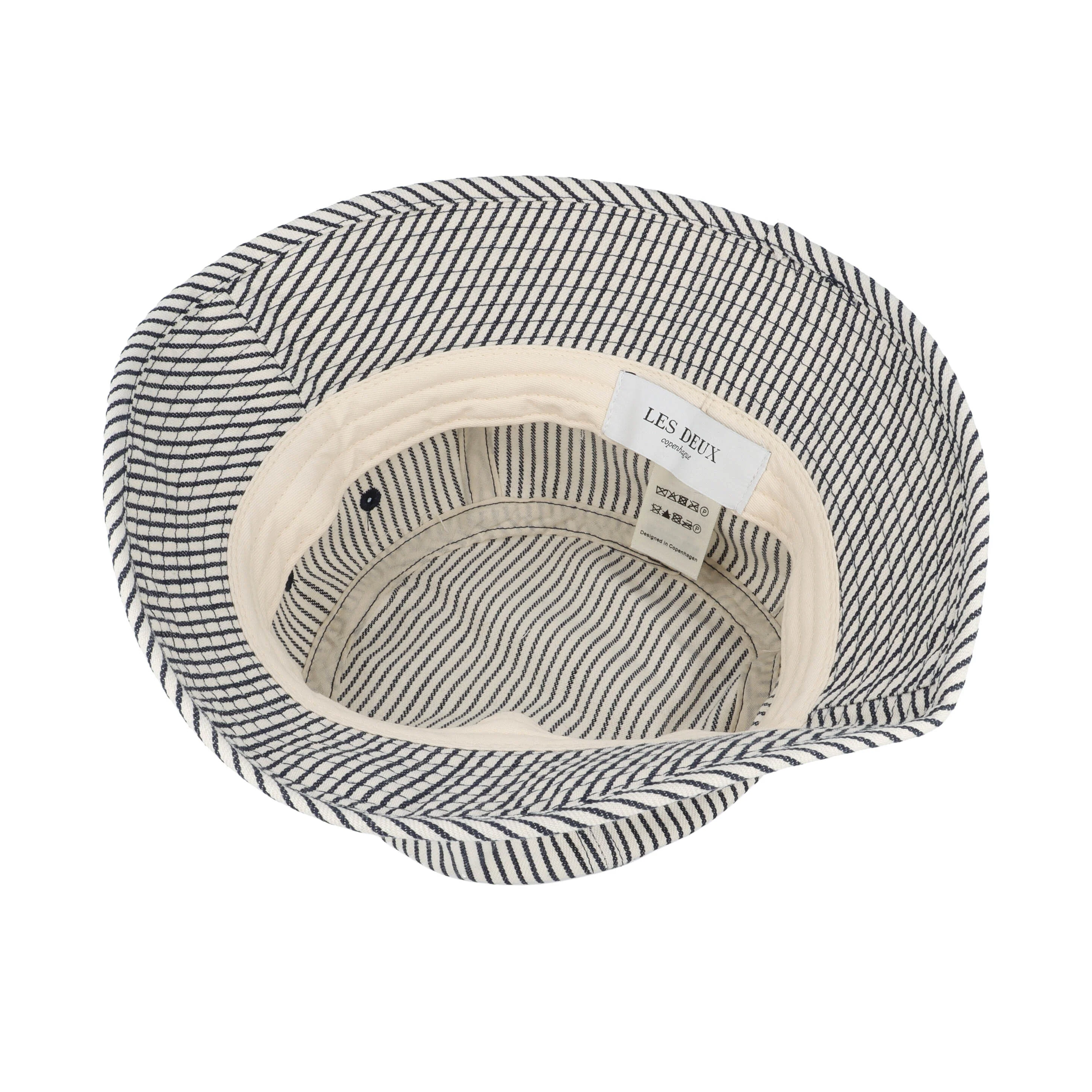 LES DEUX TWILL STRIPE BUCKET HAT - Image 3