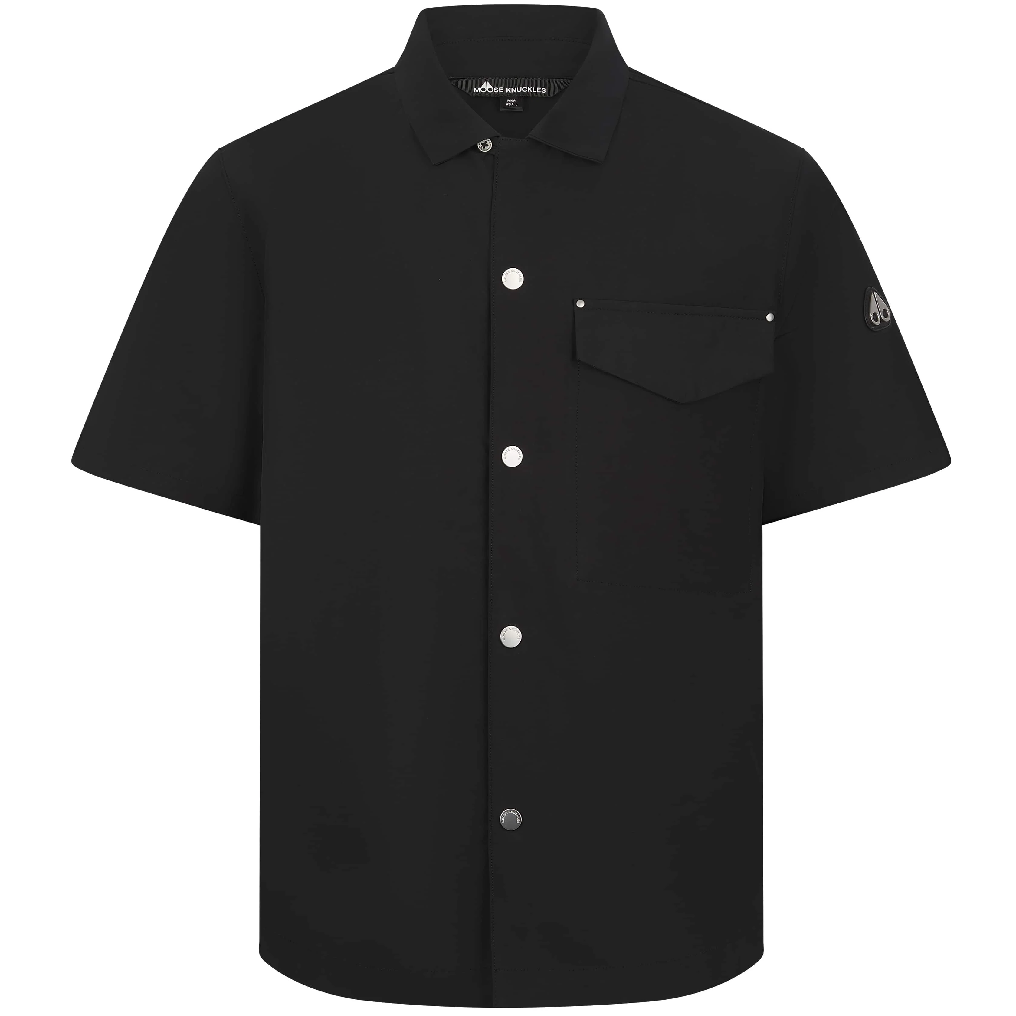 MOOSE KNUCKLES CHARLESBOURG BOWLING SHIRT