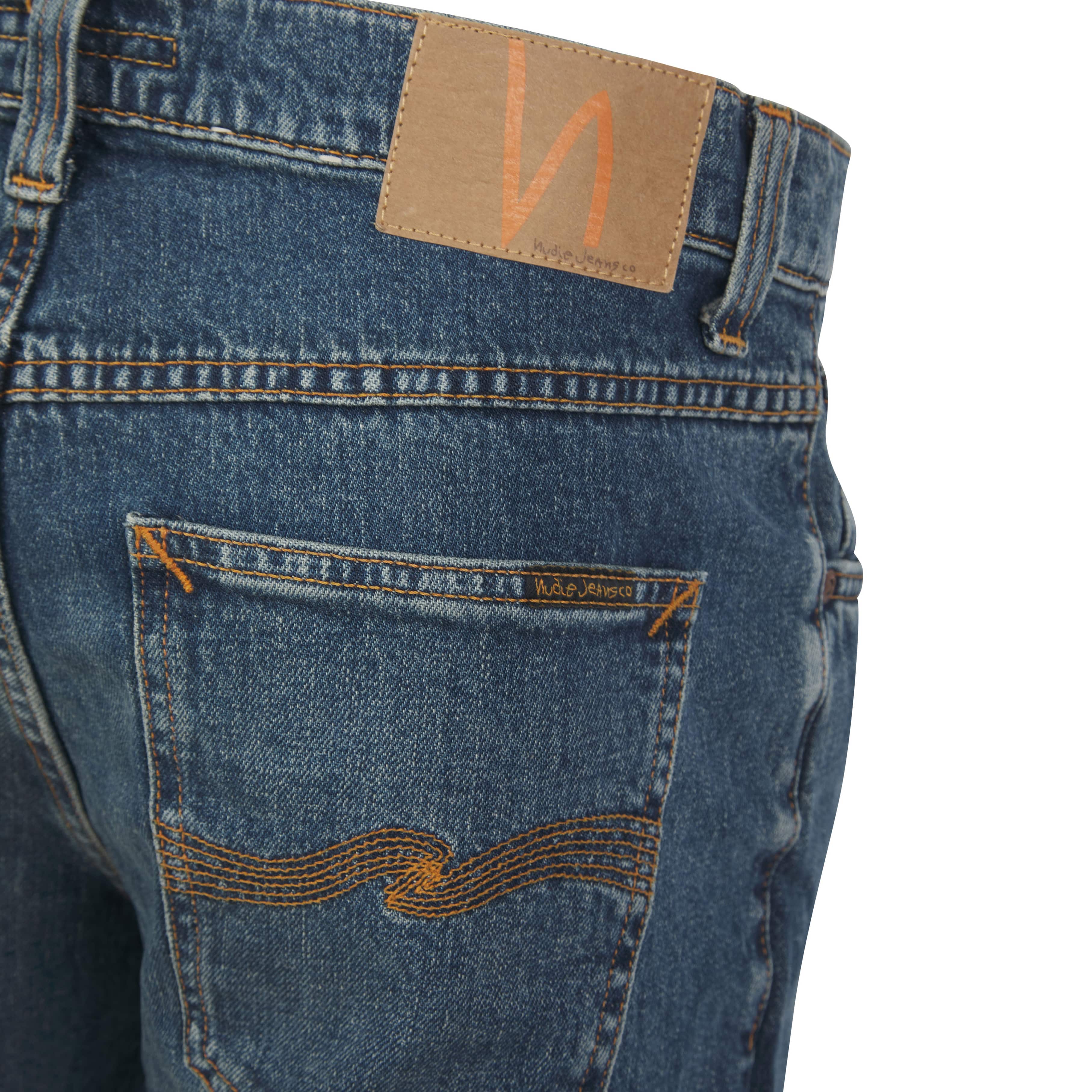 NUDIE JEANS SOLID OLLIE SLIM FIT JEANS - Image 3