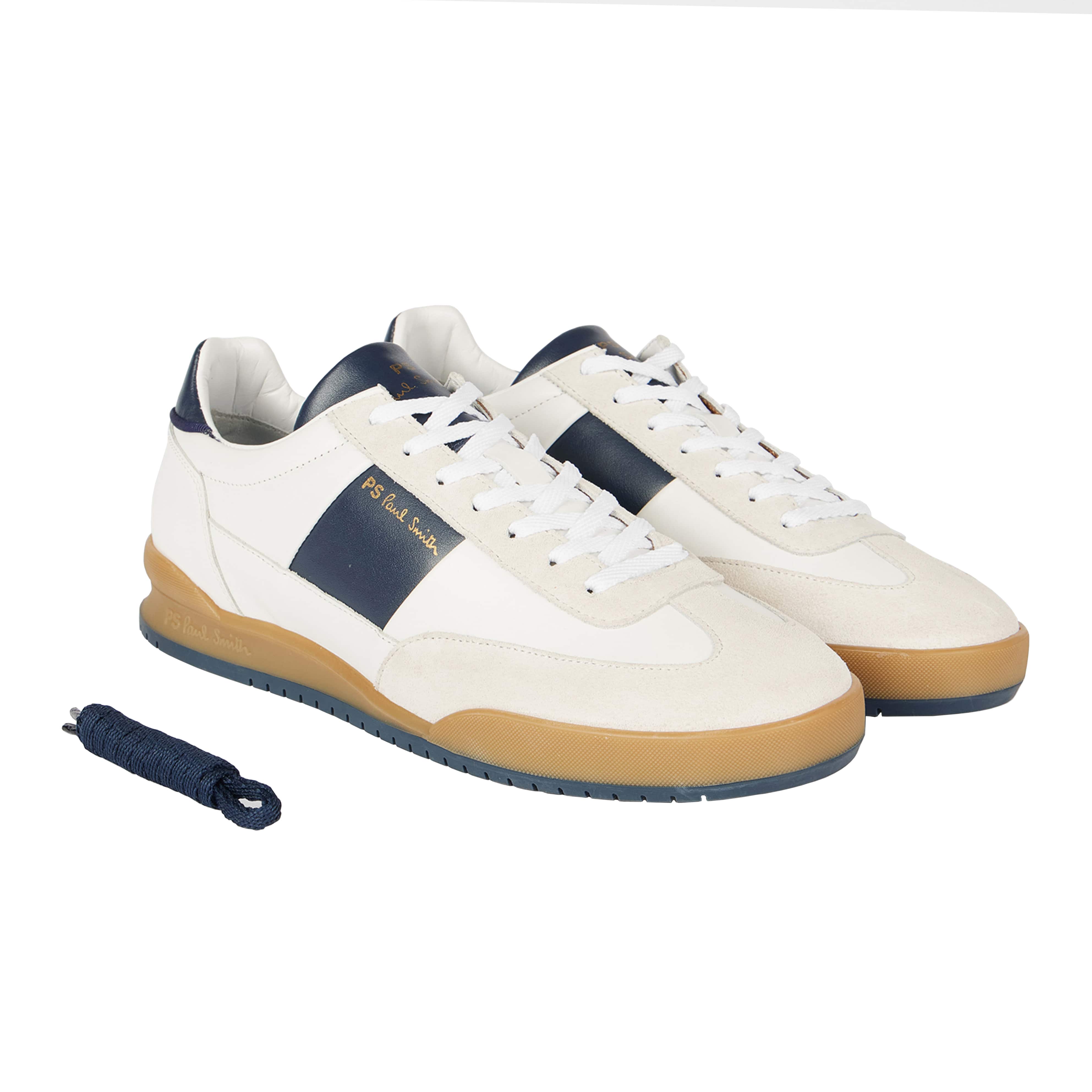 PAUL SMITH DOVER LEATHER SIDE PANEL TRAINERS - Image 2