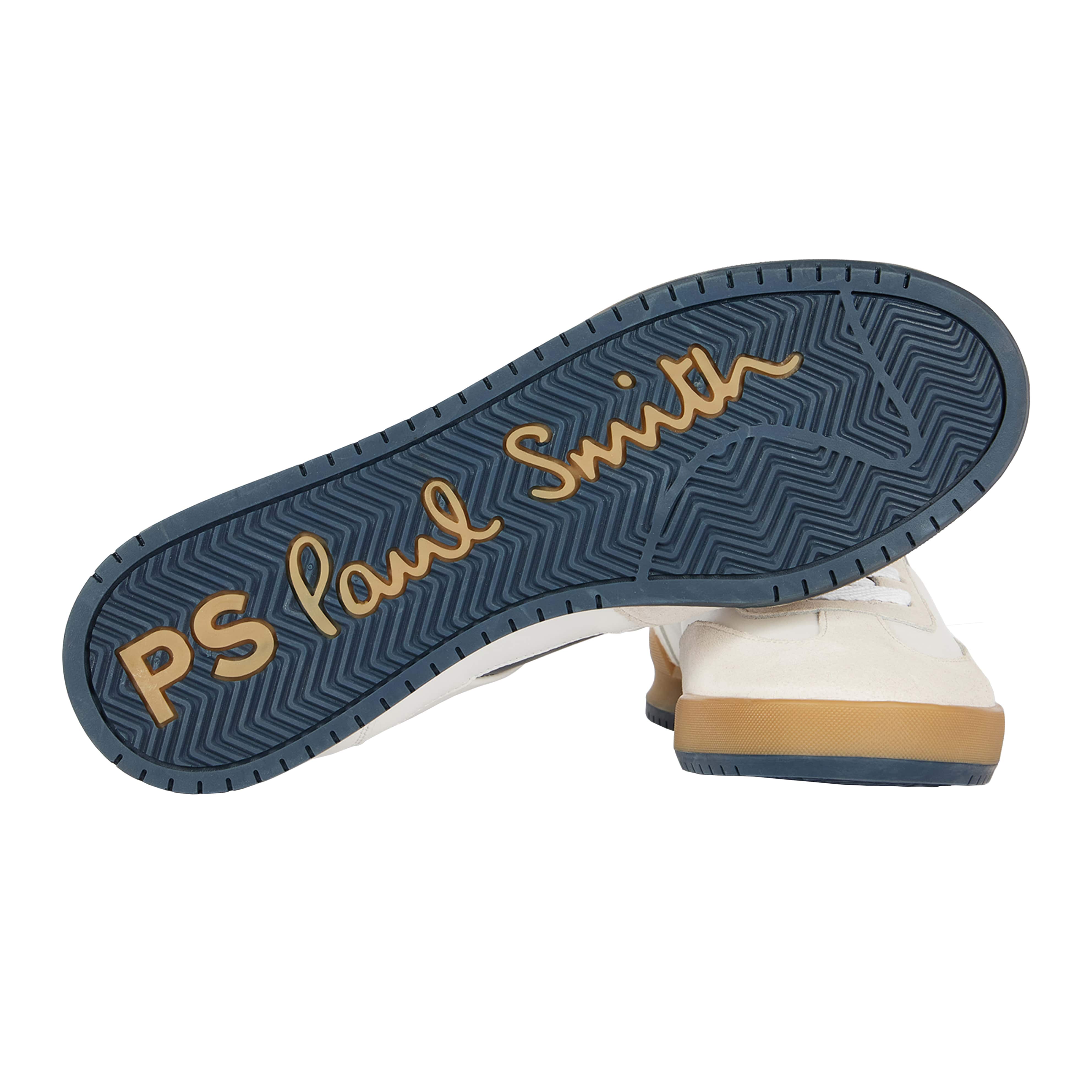 PAUL SMITH DOVER LEATHER SIDE PANEL TRAINERS - Image 3