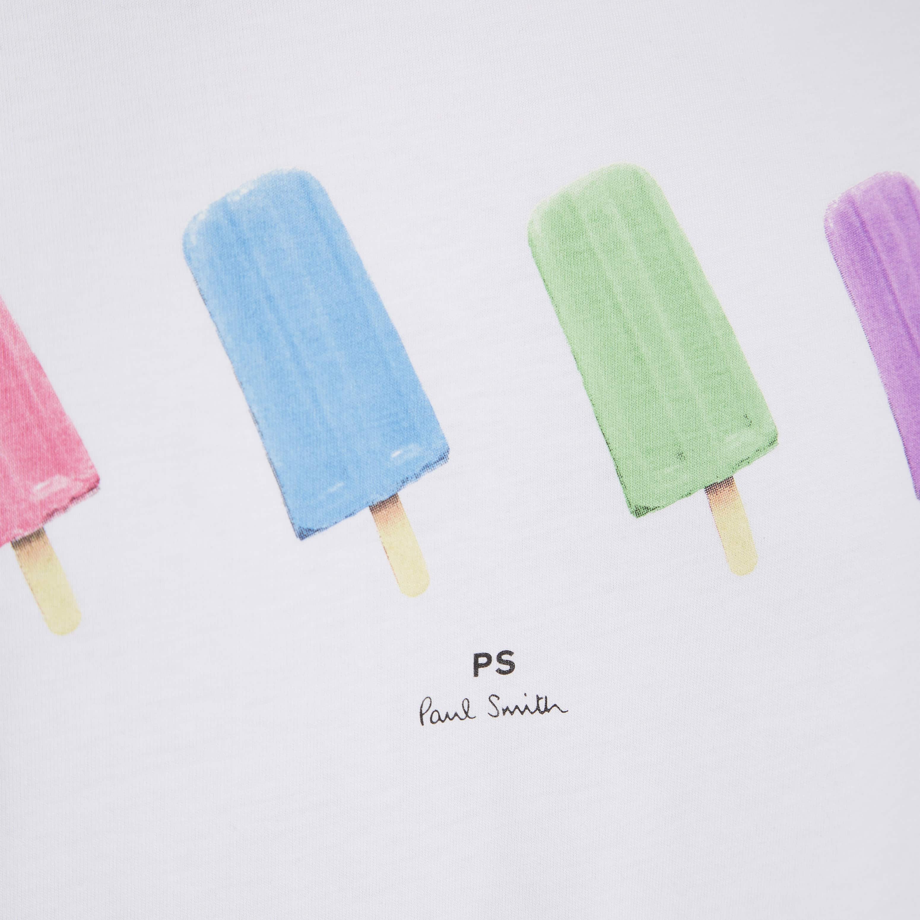PAUL SMITH LOLLIES PRINT T-SHIRT - Image 2