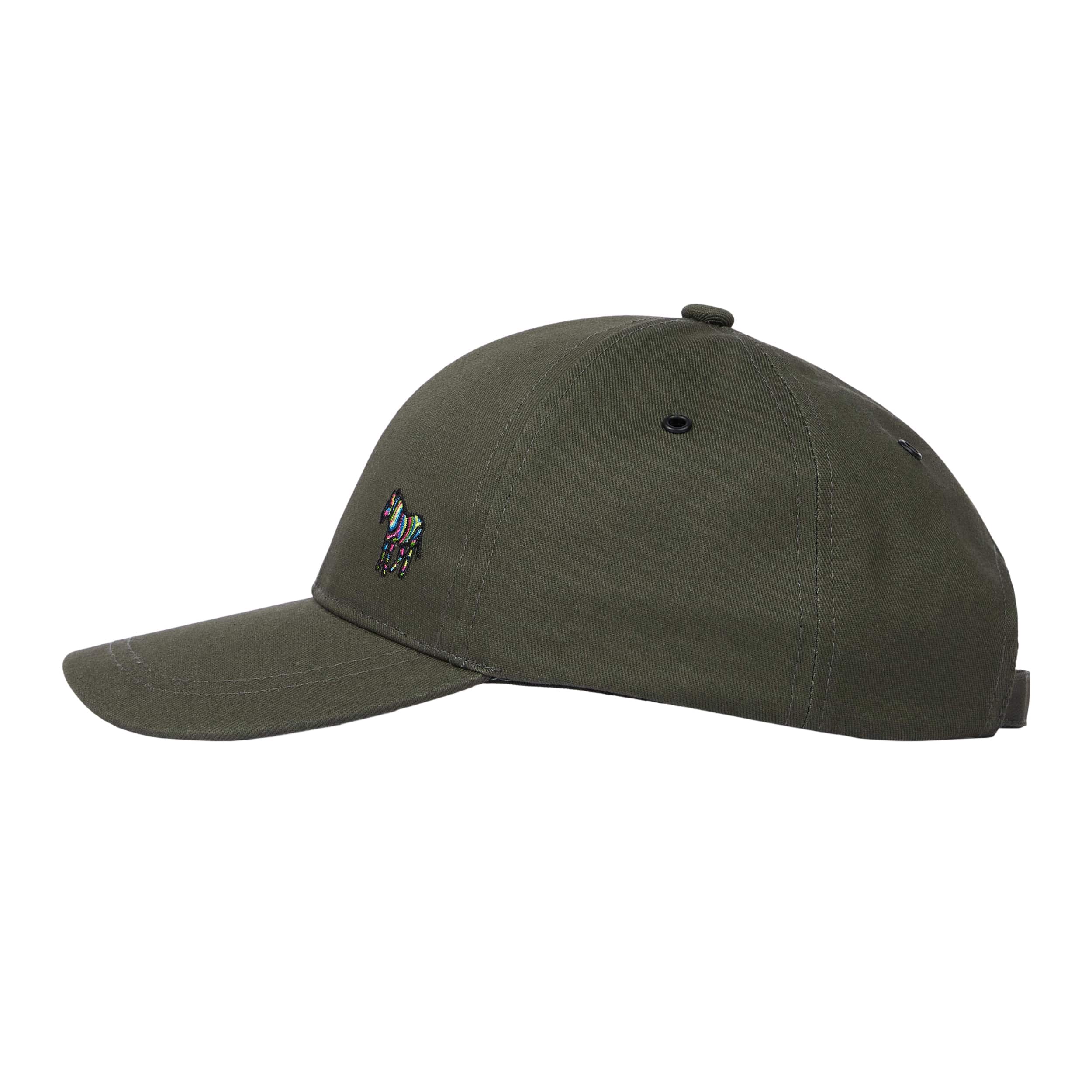 PAUL SMITH ORGANIC COTTON ZEBRA LOGO BASEBALL CAP - Image 2