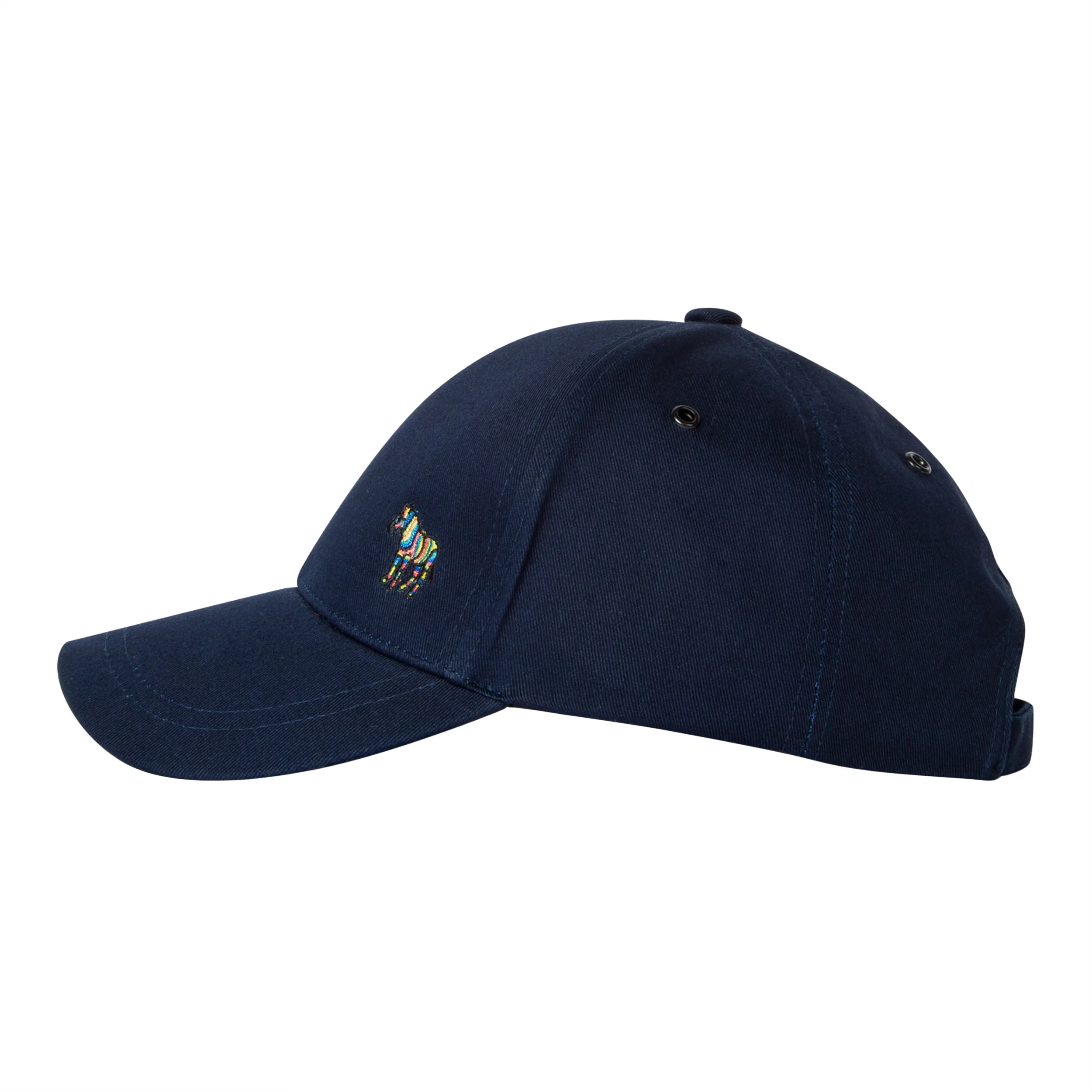 PAUL SMITH ORGANIC COTTON ZEBRA LOGO BASEBALL CAP - Image 2
