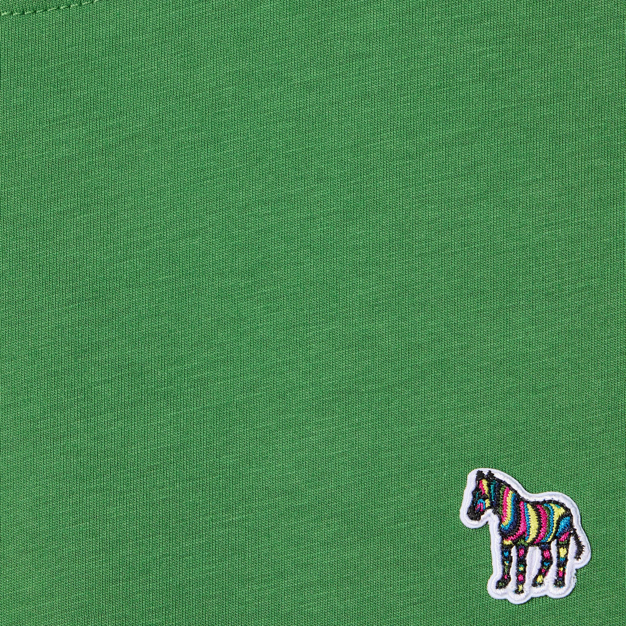 PAUL SMITH ORGANIC COTTON ZEBRA LOGO T-SHIRT - Image 2