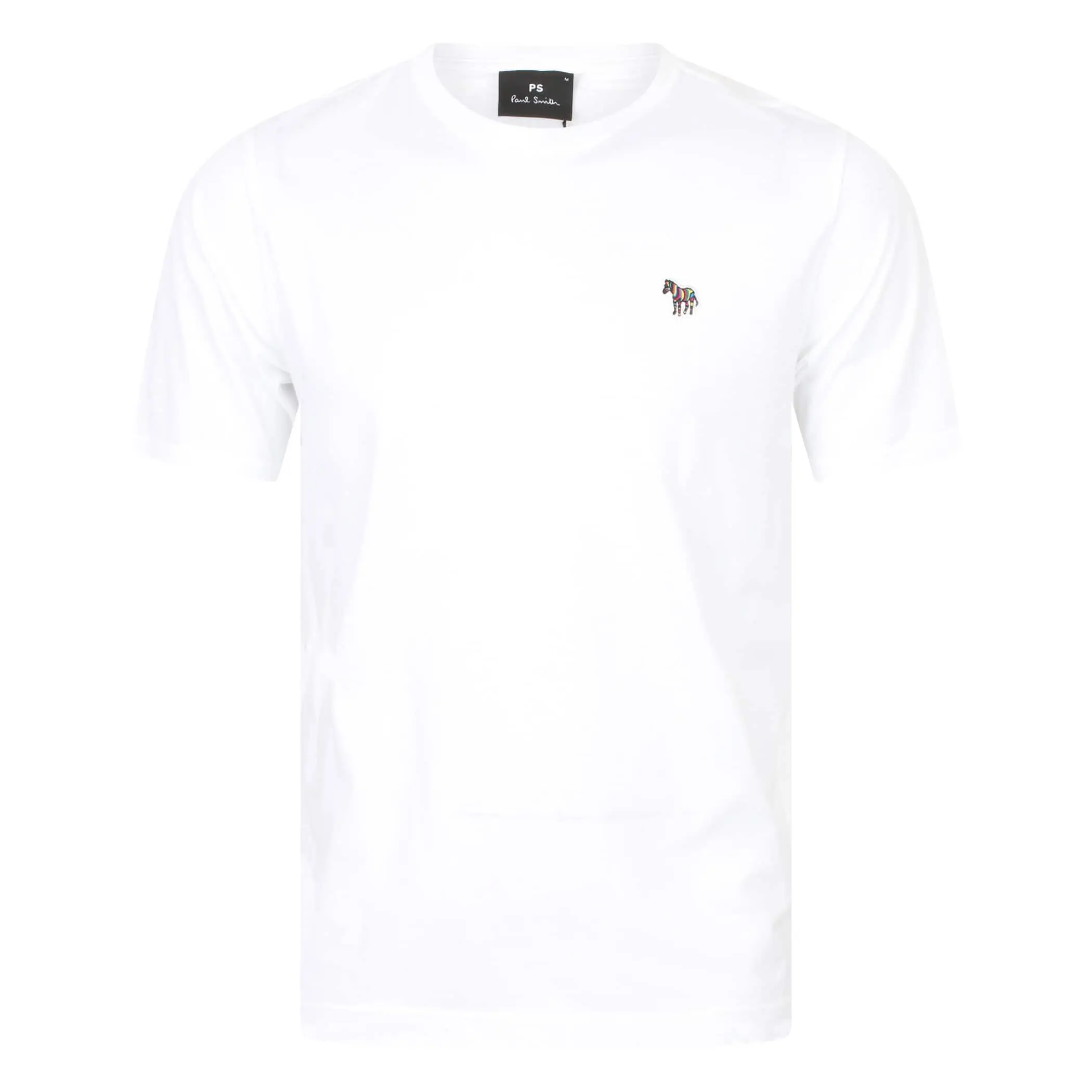 PAUL SMITH ORGANIC COTTON ZEBRA LOGO T-SHIRT