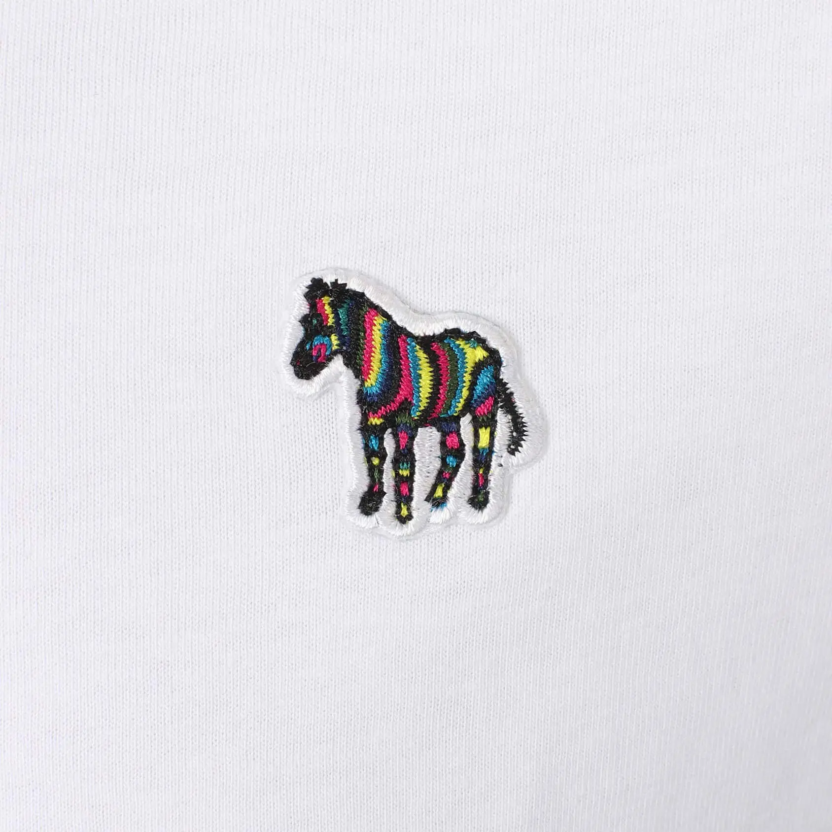PAUL SMITH ORGANIC COTTON ZEBRA LOGO T-SHIRT - Image 2