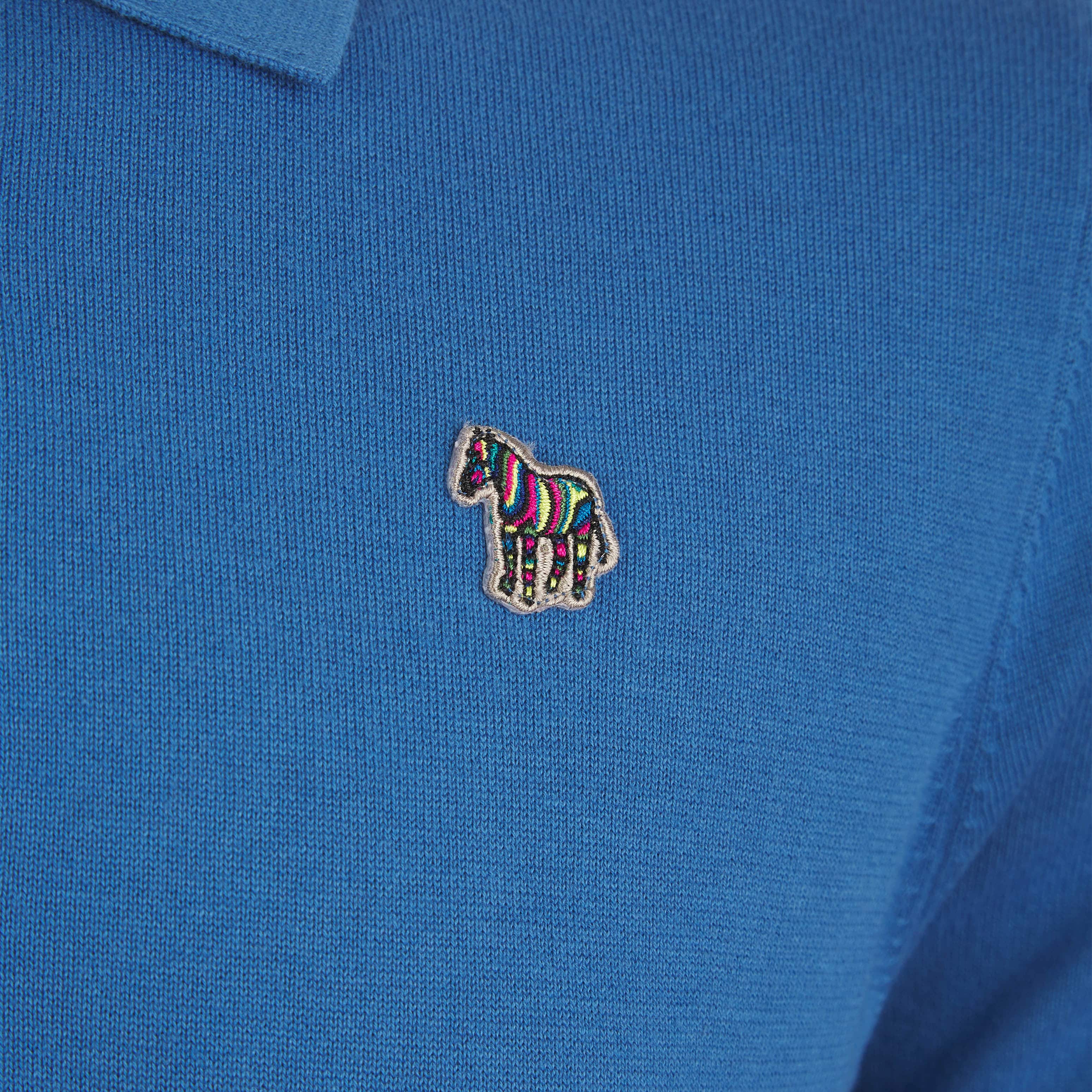 PAUL SMITH SHORT SLEEVE KNIT POLO SHIRT - Image 3