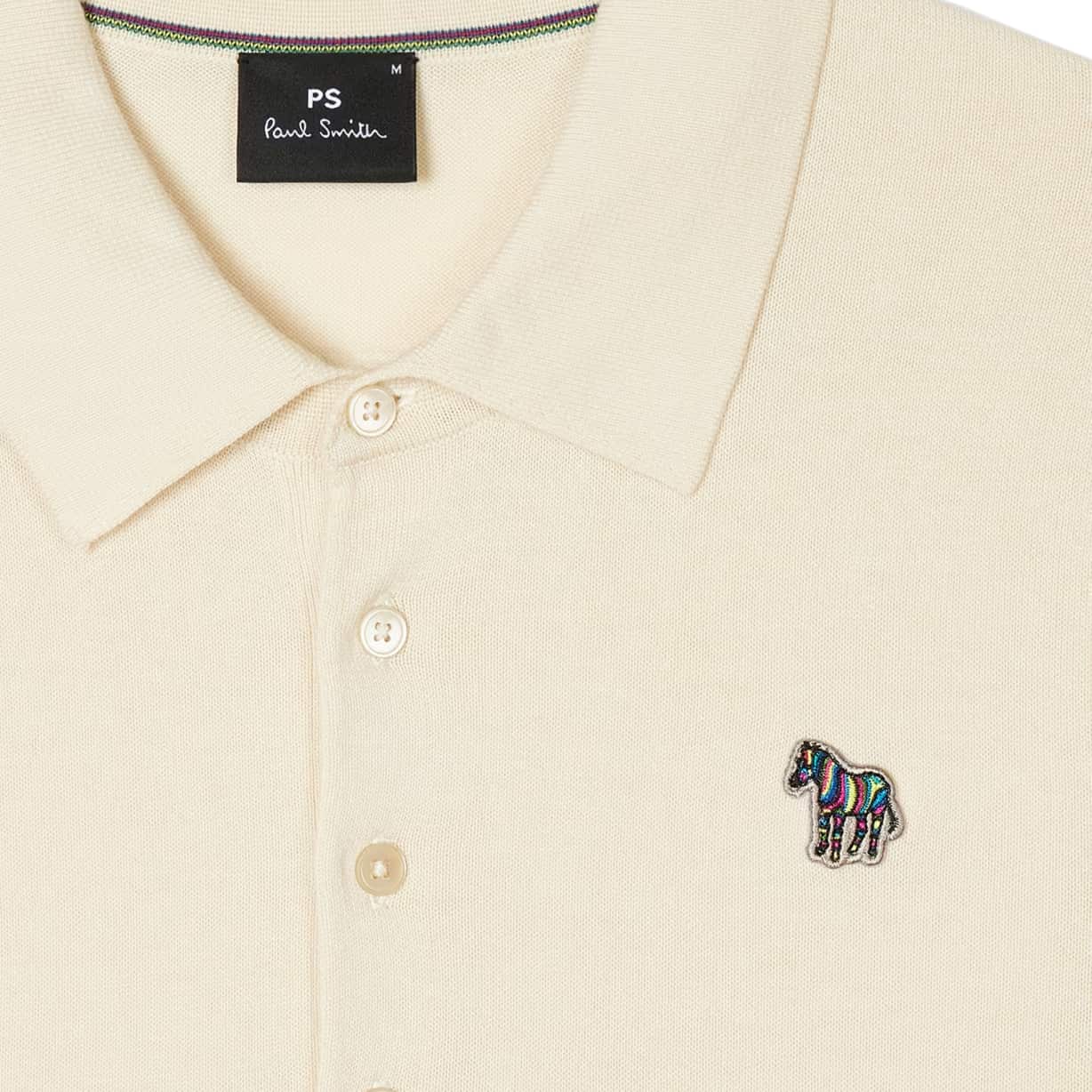 PAUL SMITH SHORT SLEEVE KNIT POLO SHIRT - Image 2