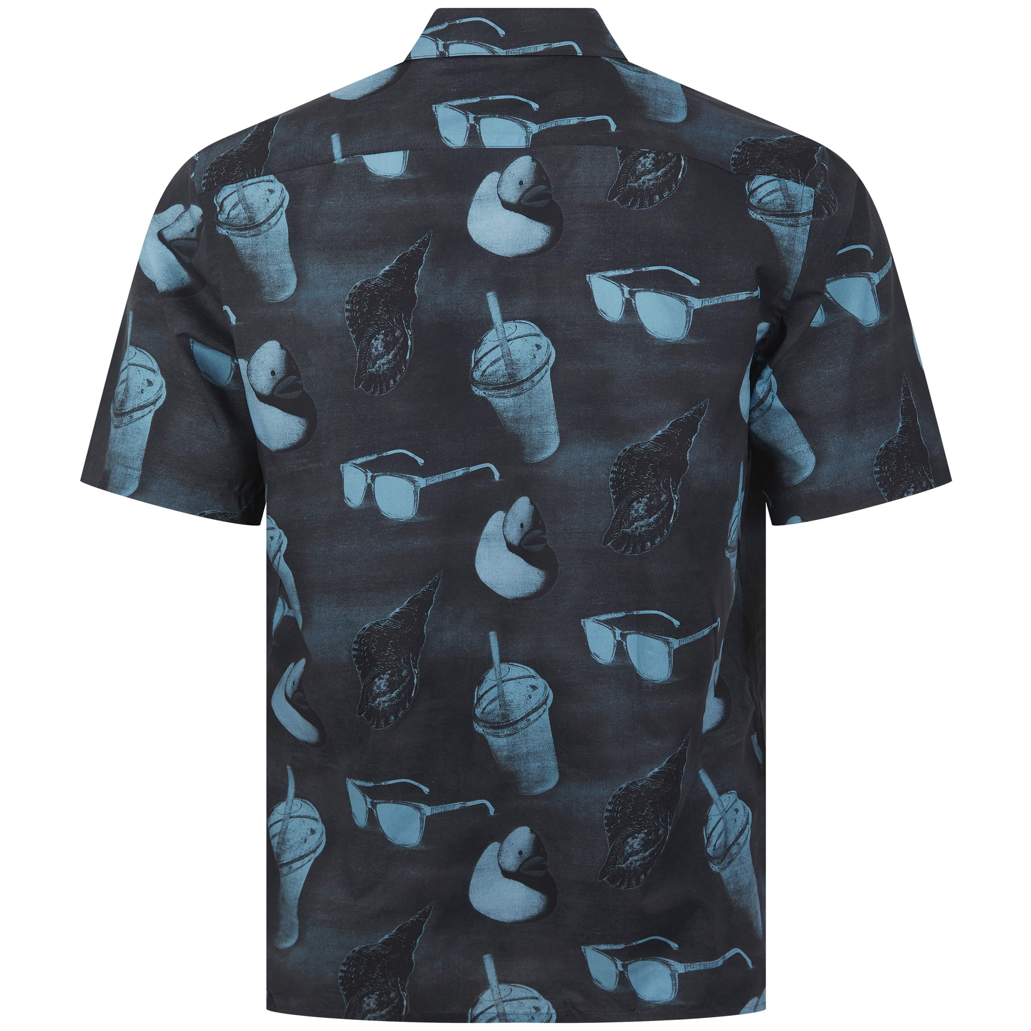 PAUL SMITH SUNBLEACHED SNAPS POPLIN SHIRT - Image 2