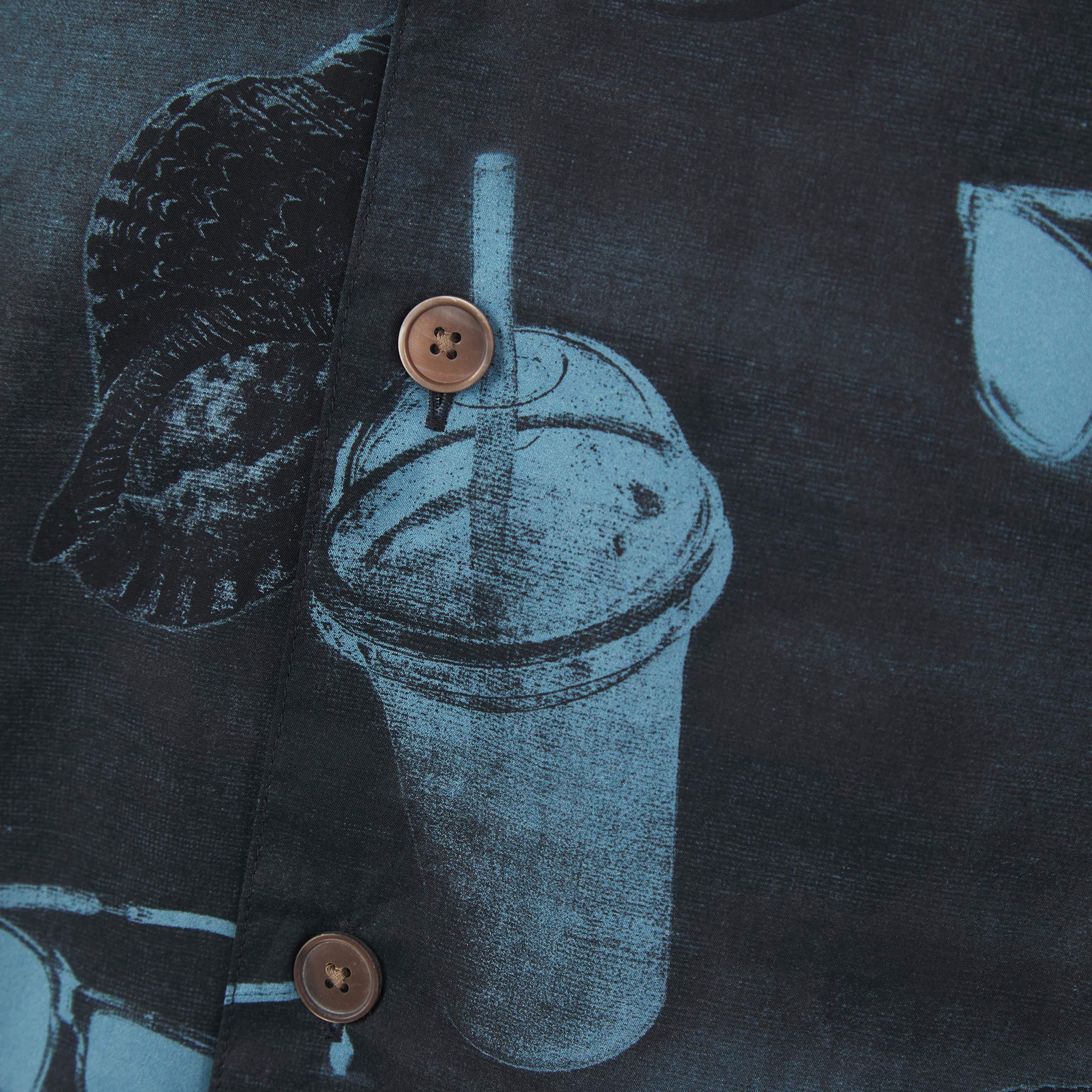 PAUL SMITH SUNBLEACHED SNAPS POPLIN SHIRT - Image 3