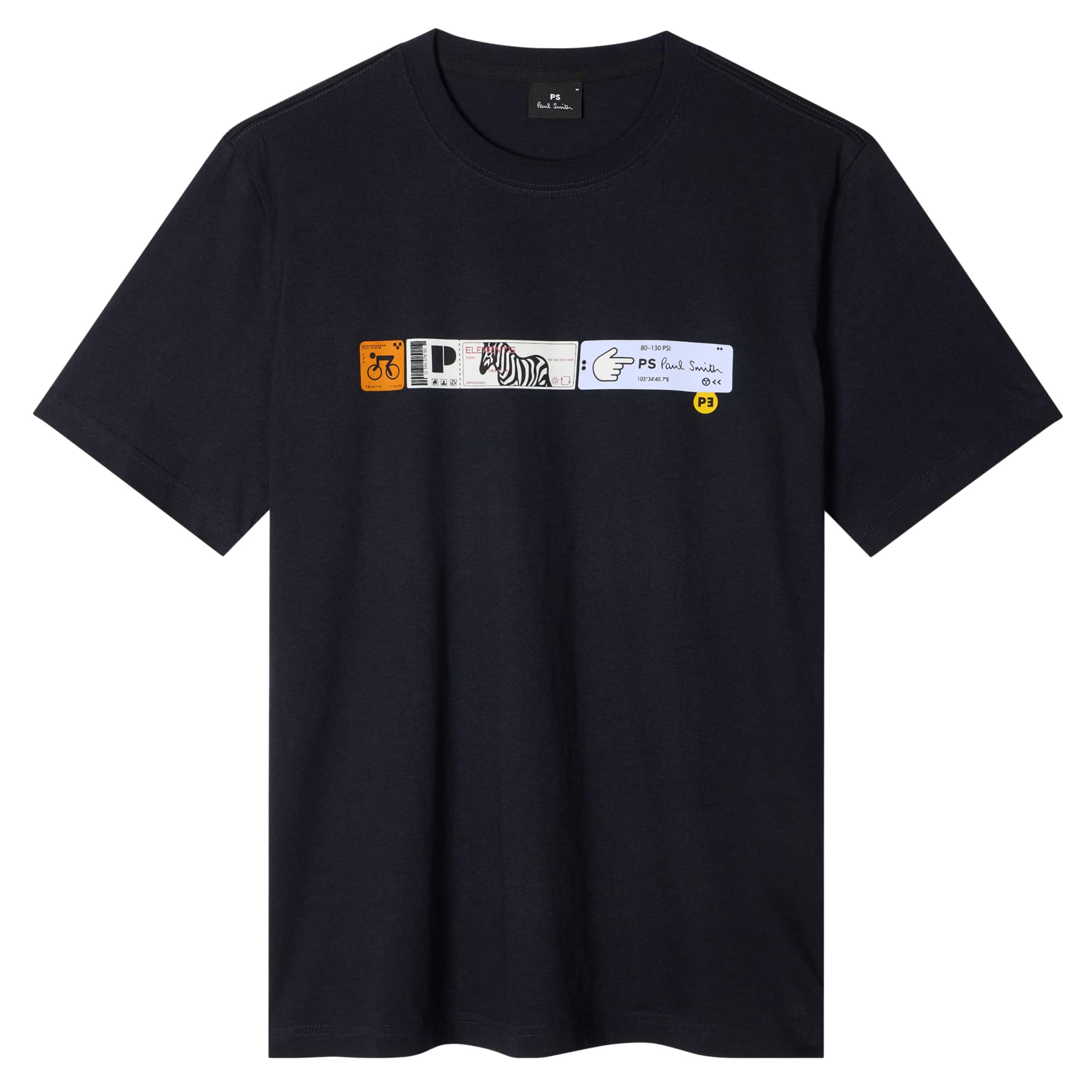 PAUL SMITH TICKETS PRINT T-SHIRT