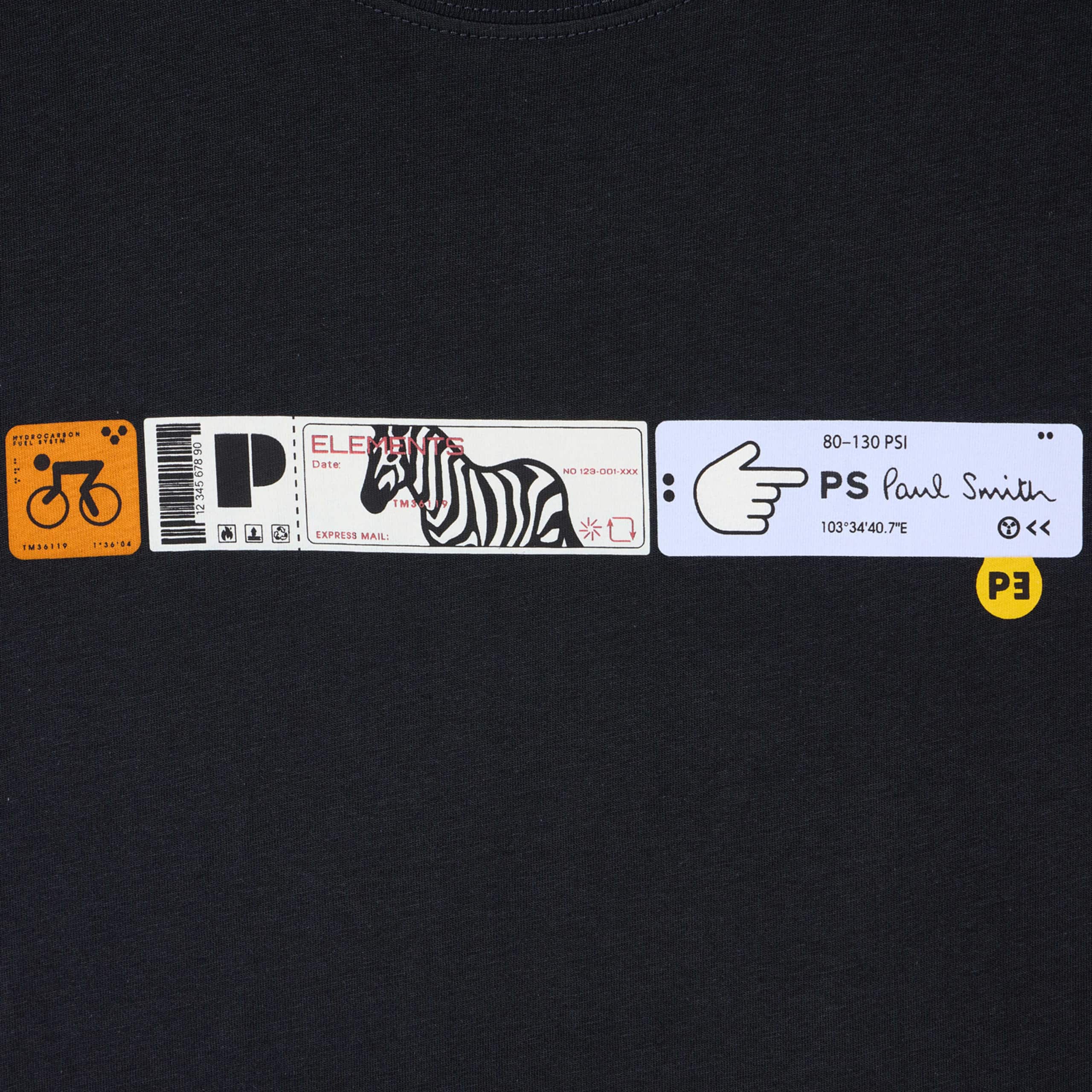 PAUL SMITH TICKETS PRINT T-SHIRT - Image 2