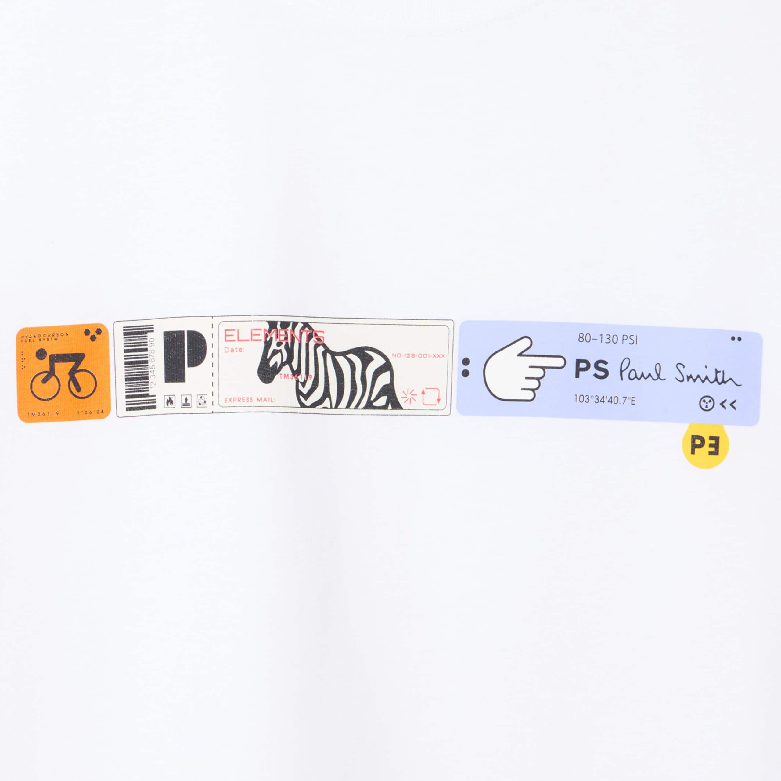 PAUL SMITH TICKETS PRINT T-SHIRT - Image 2