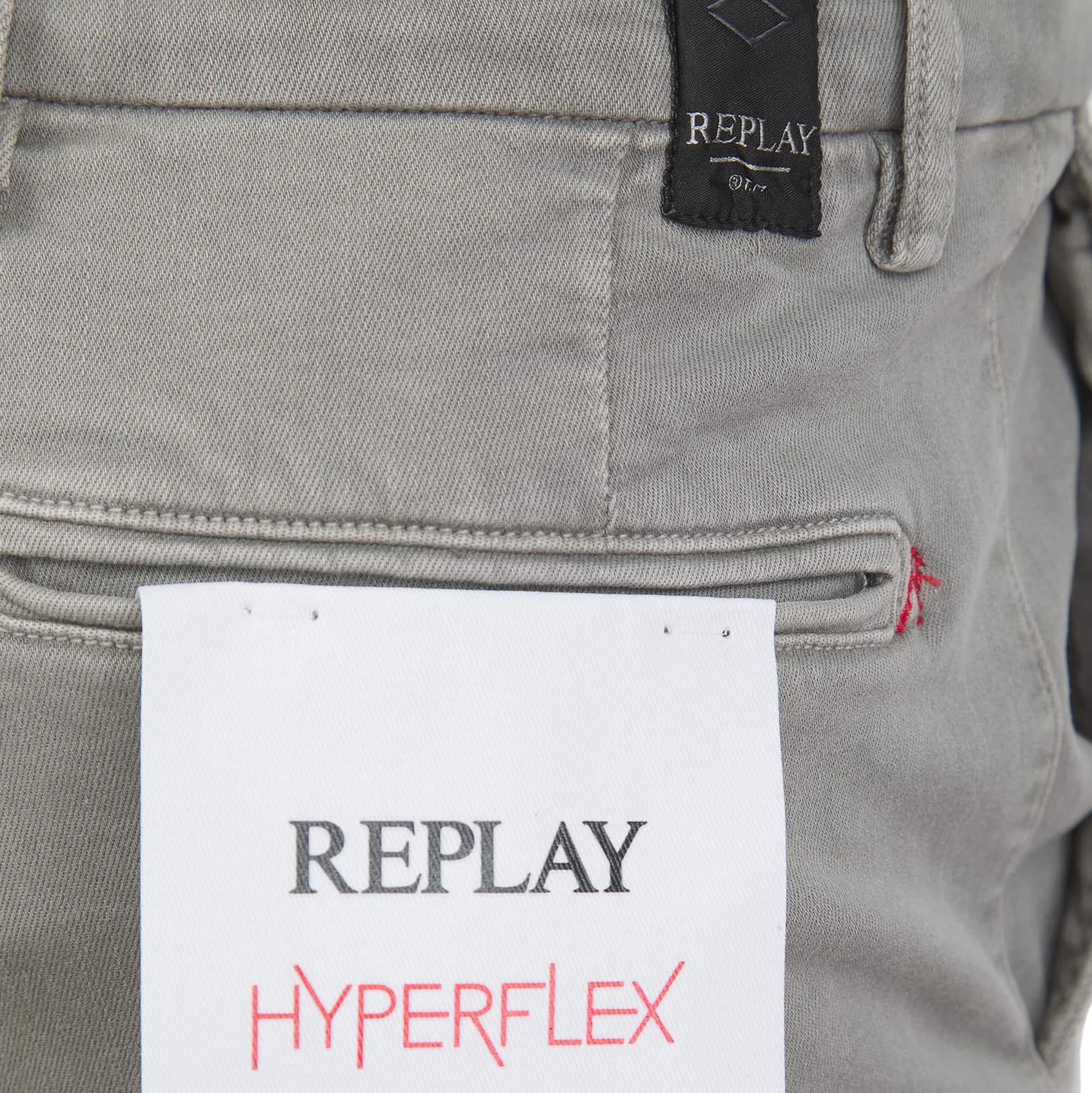 REPLAY BENNI HYPERFLEX CHINO SHORTS - Image 3