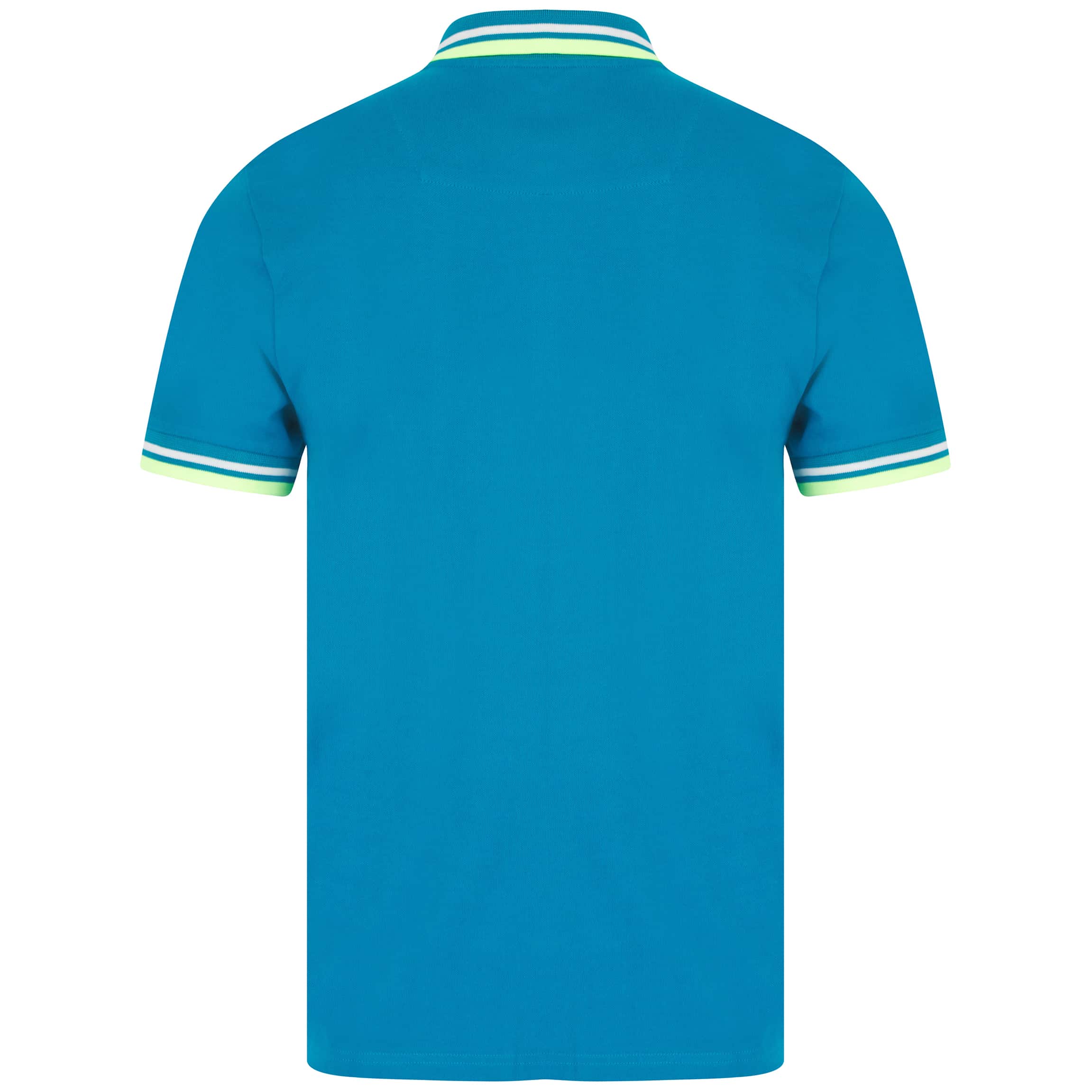 REPLAY CONTRAST COLLAR STRETCH PIQUÉ POLO SHIRT - Image 2