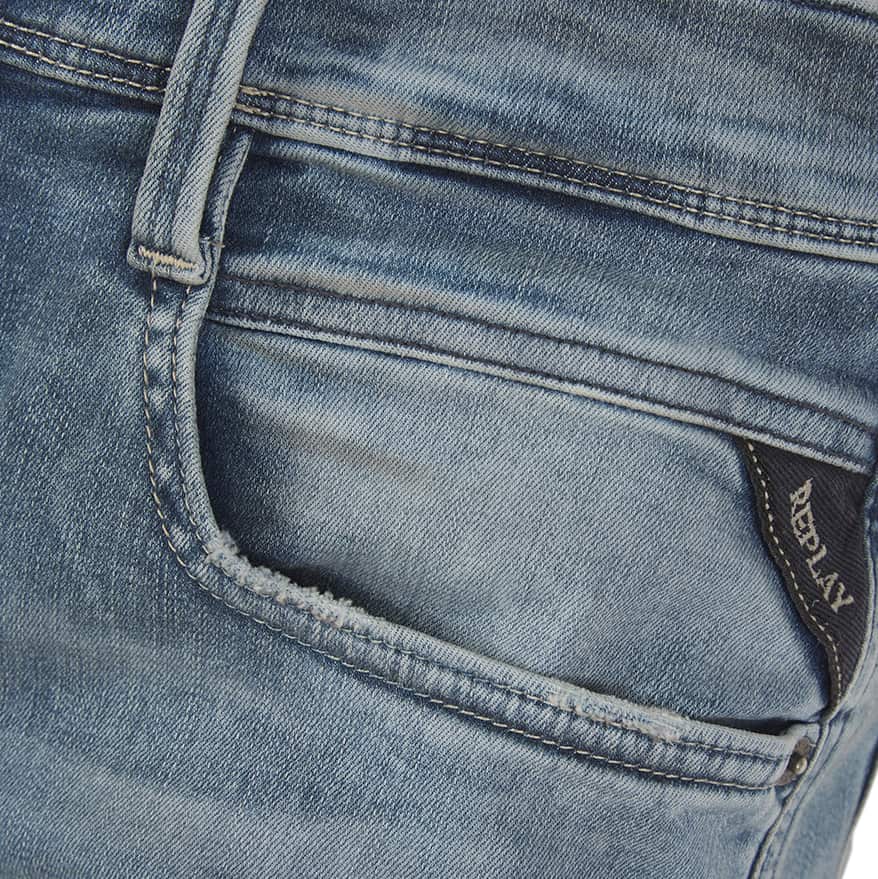 REPLAY HYPERFLEX BIO ANBASS SLIM FIT JEANS - Image 3