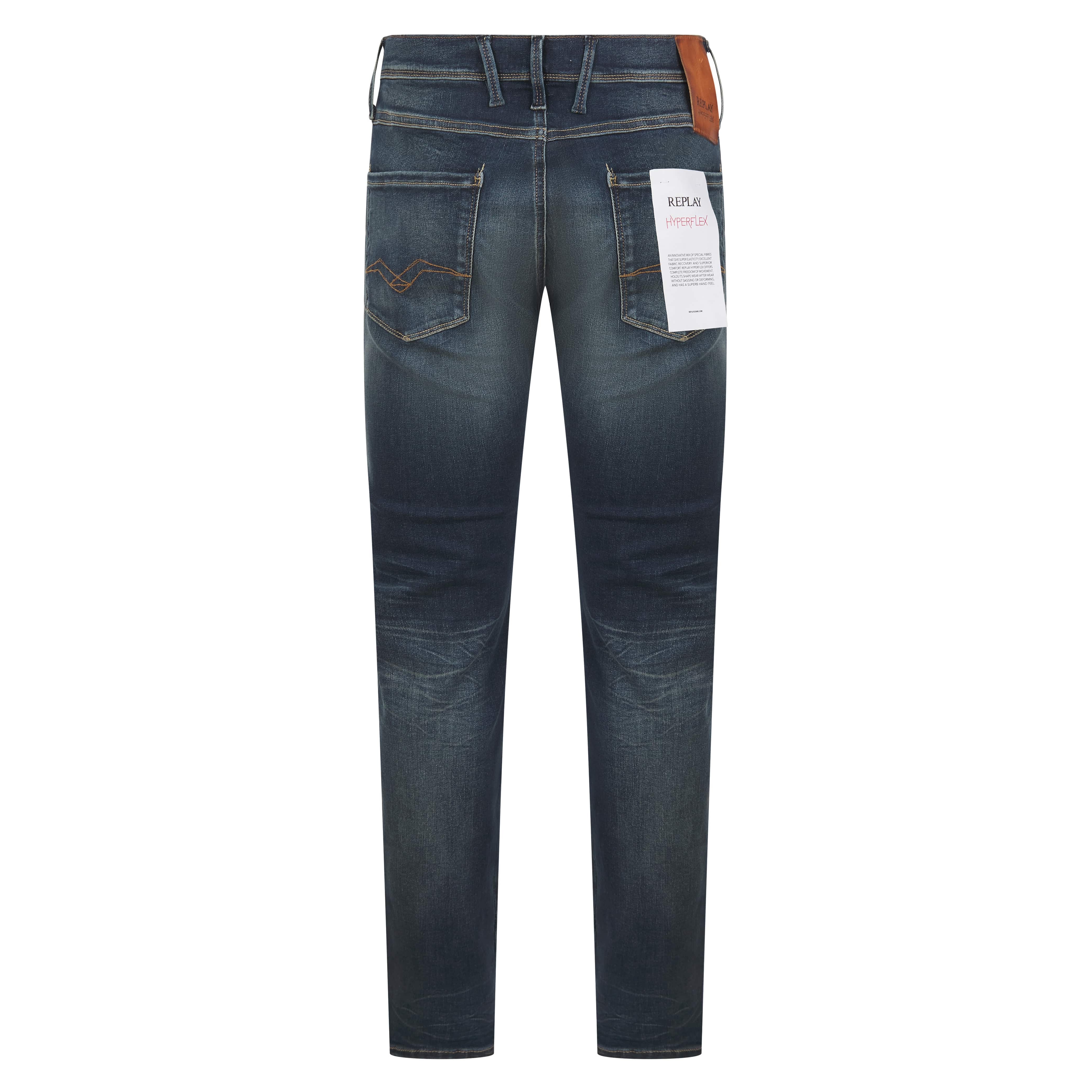REPLAY HYPERFLEX DUST ANBASS SLIM-FIT JEANS - Image 2