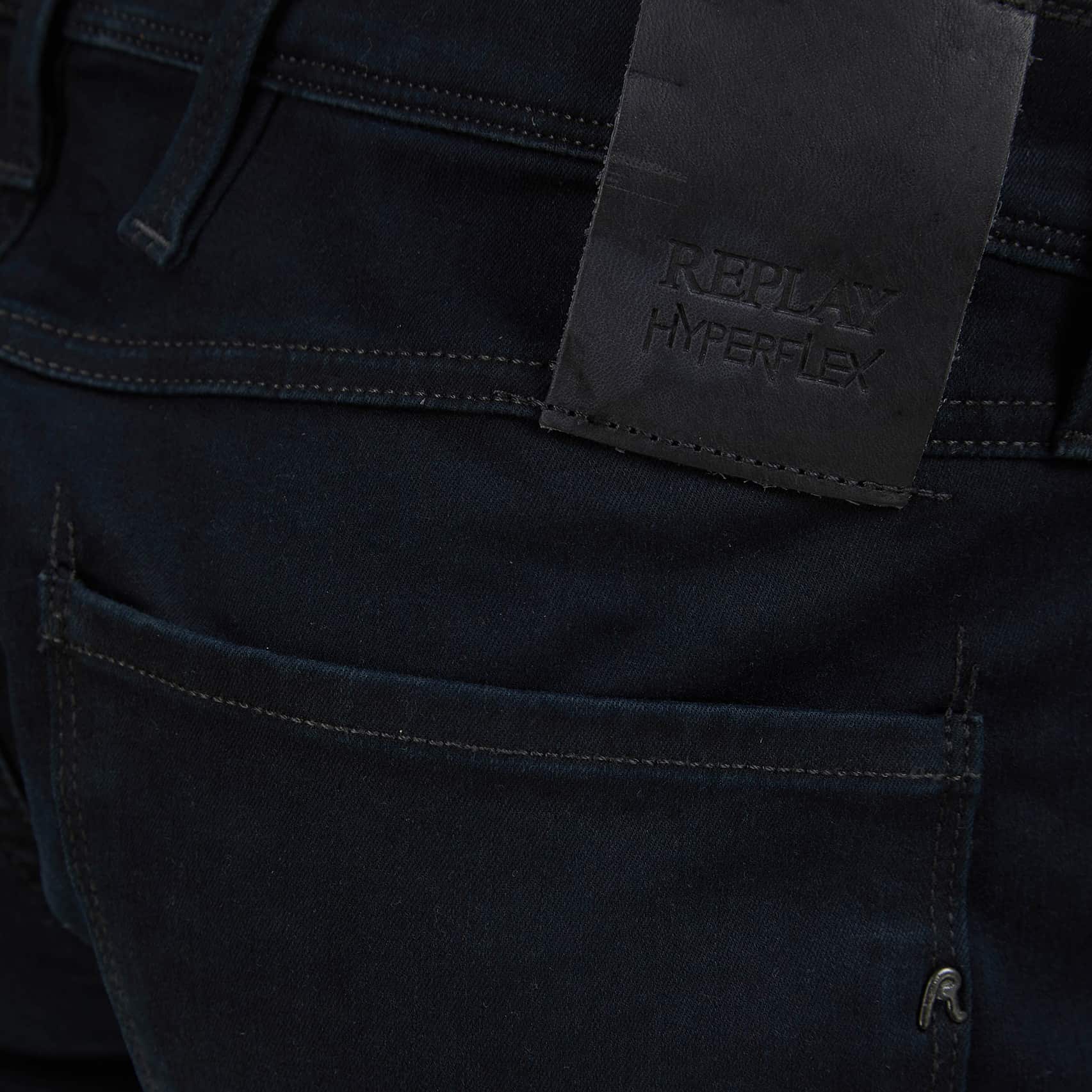 REPLAY HYPERFLEX RE-USED ANBASS X.L.I.T.E. SLIM FIT JEANS - Image 3