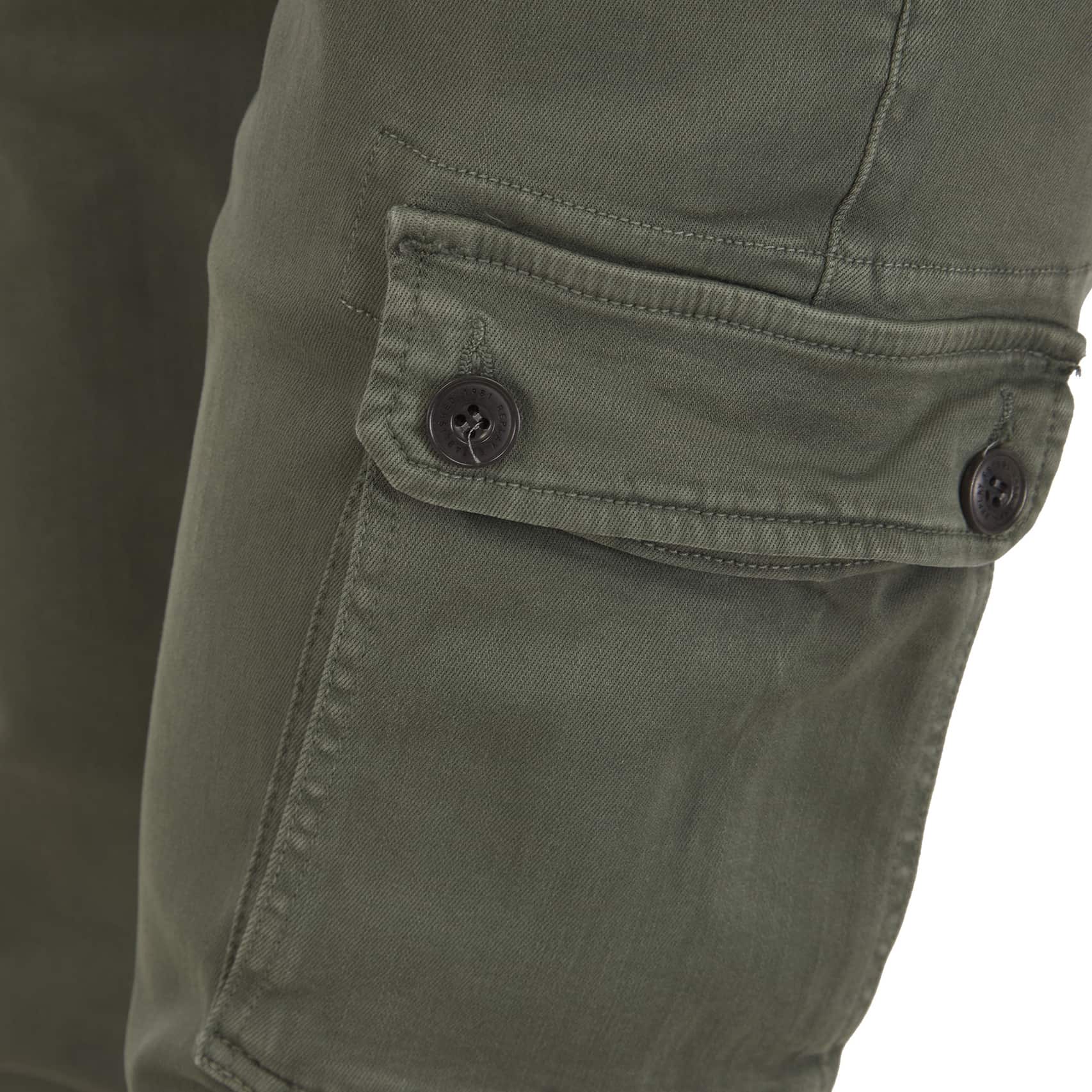 REPLAY JAAN HYPERFLEX COLOR X.L.I.T.E. CARGO TROUSERS - Image 3