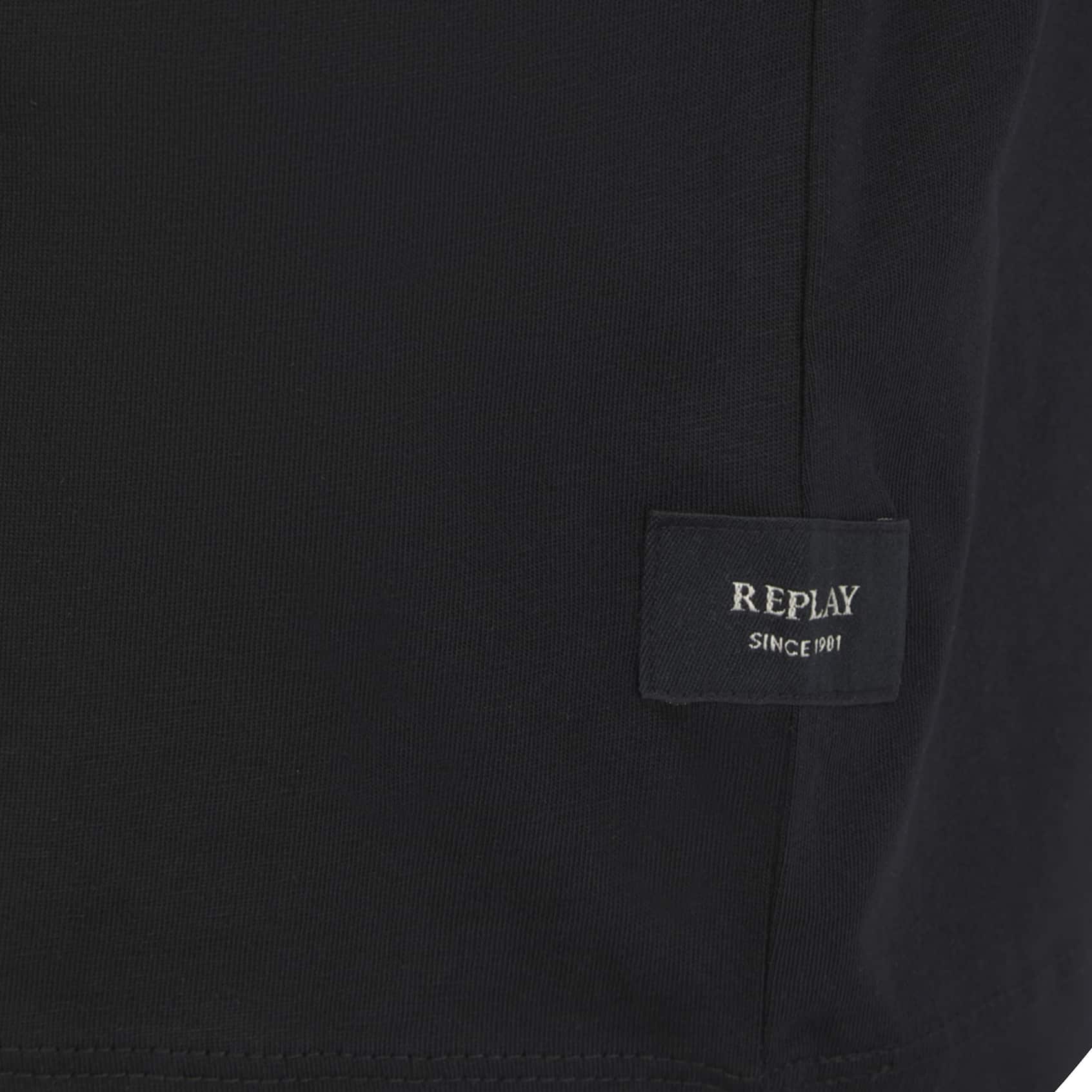 REPLAY PRINTED LOGO T-SHIRT - Image 3