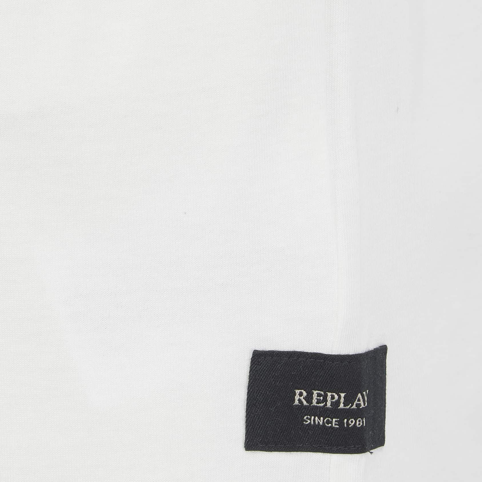 REPLAY PRINTED LOGO T-SHIRT - Image 3