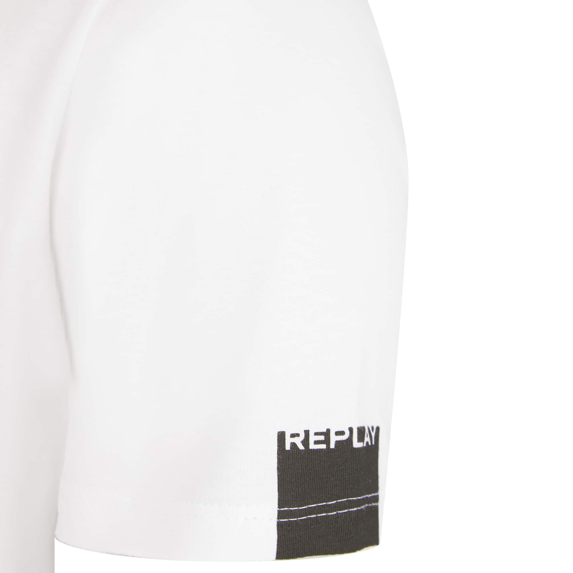 REPLAY RAW CUT JERSEY T-SHIRT - Image 3