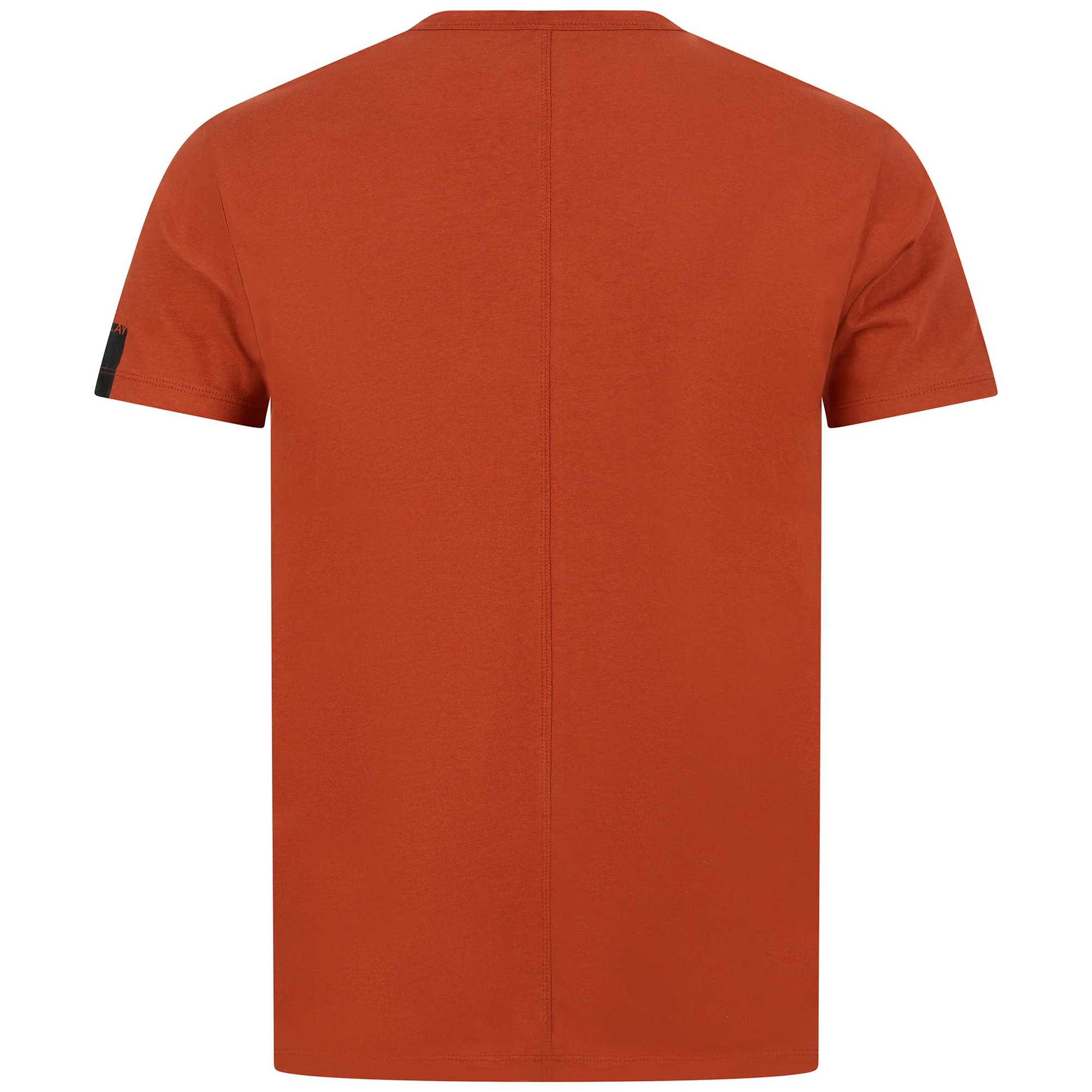 REPLAY RAW CUT V-NECK COTTON T-SHIRT - Image 2