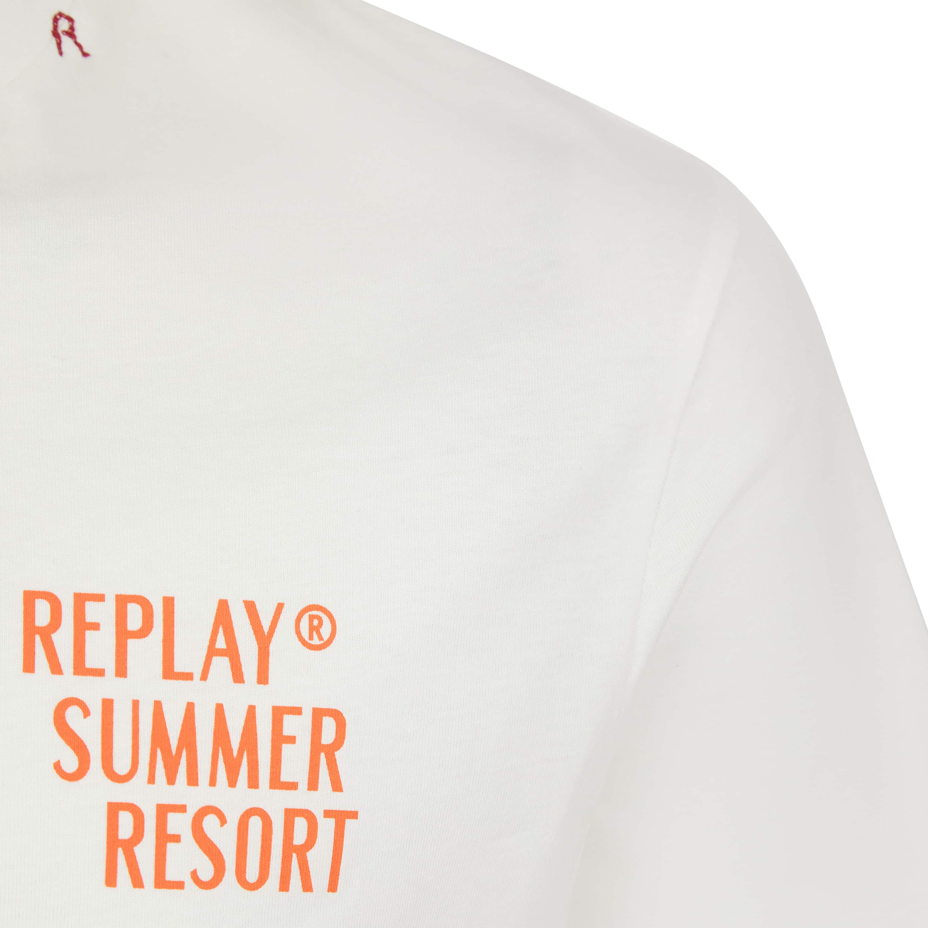 REPLAY SICILY PRINT RELAXED-FIT T-SHIRT - Image 3