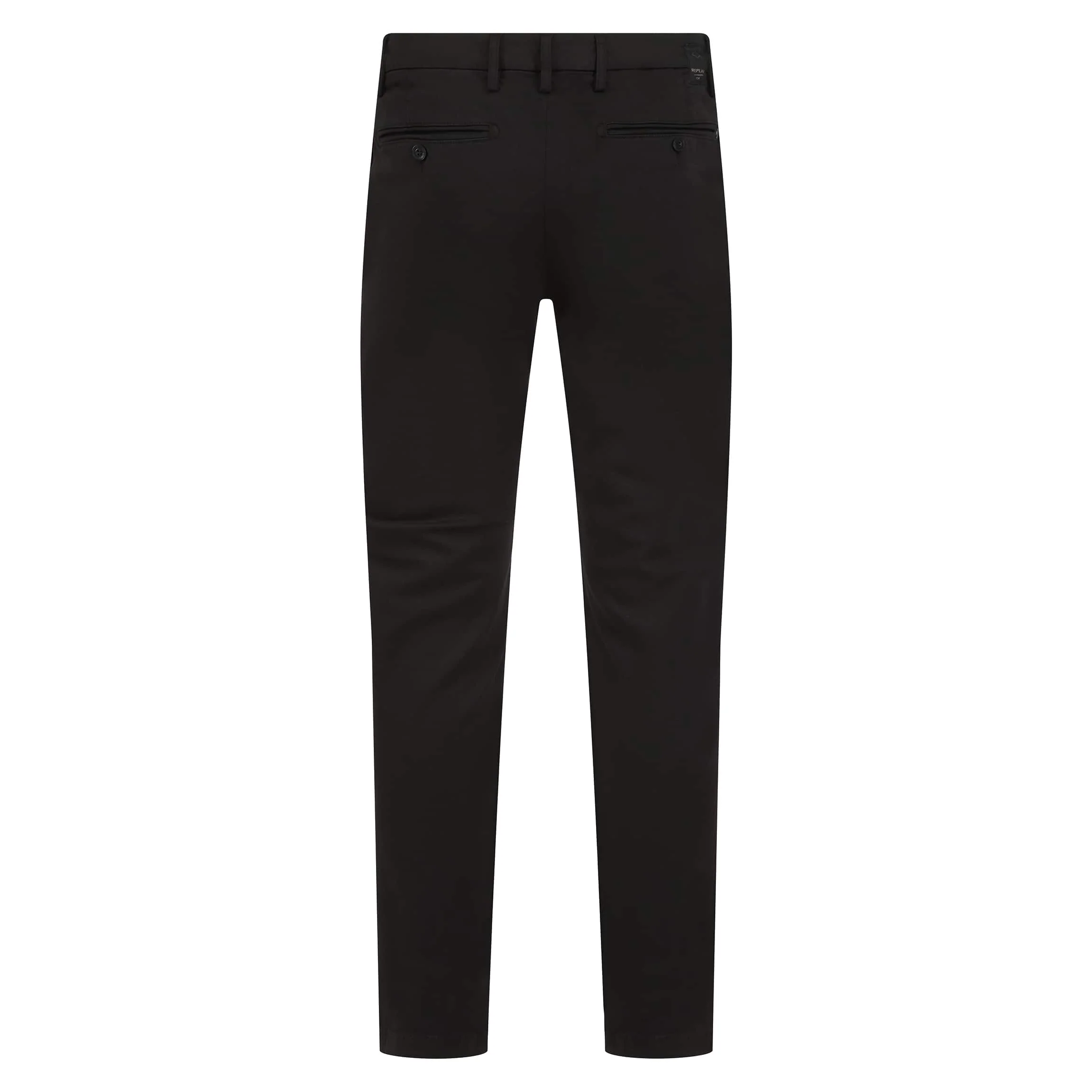 REPLAY HYPERFLEX ZEUMAR SLIM FIT CHINO TROUSERS - Image 3