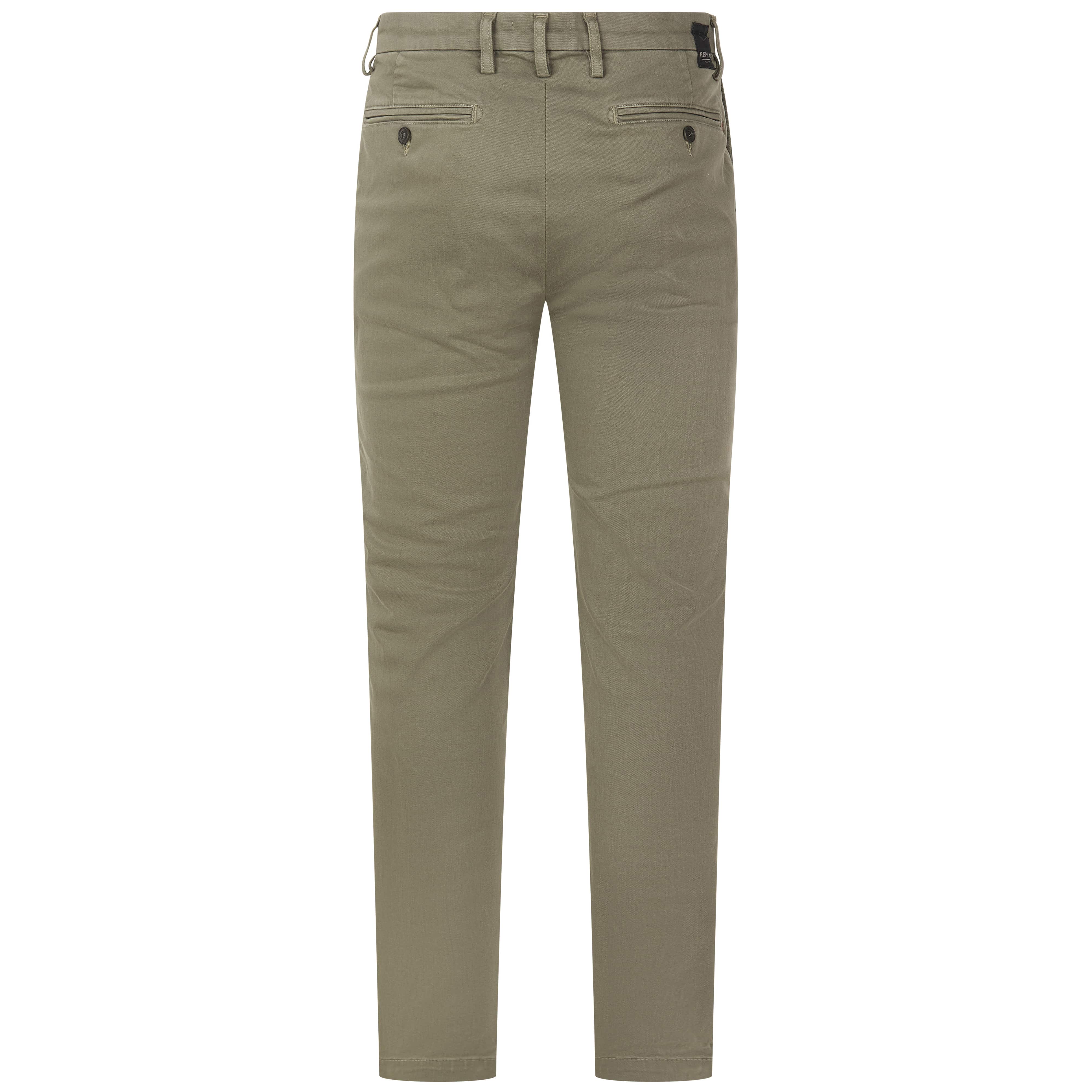 REPLAY ZEUMAR SLIM-FIT CHINO TROUSERS - Image 2