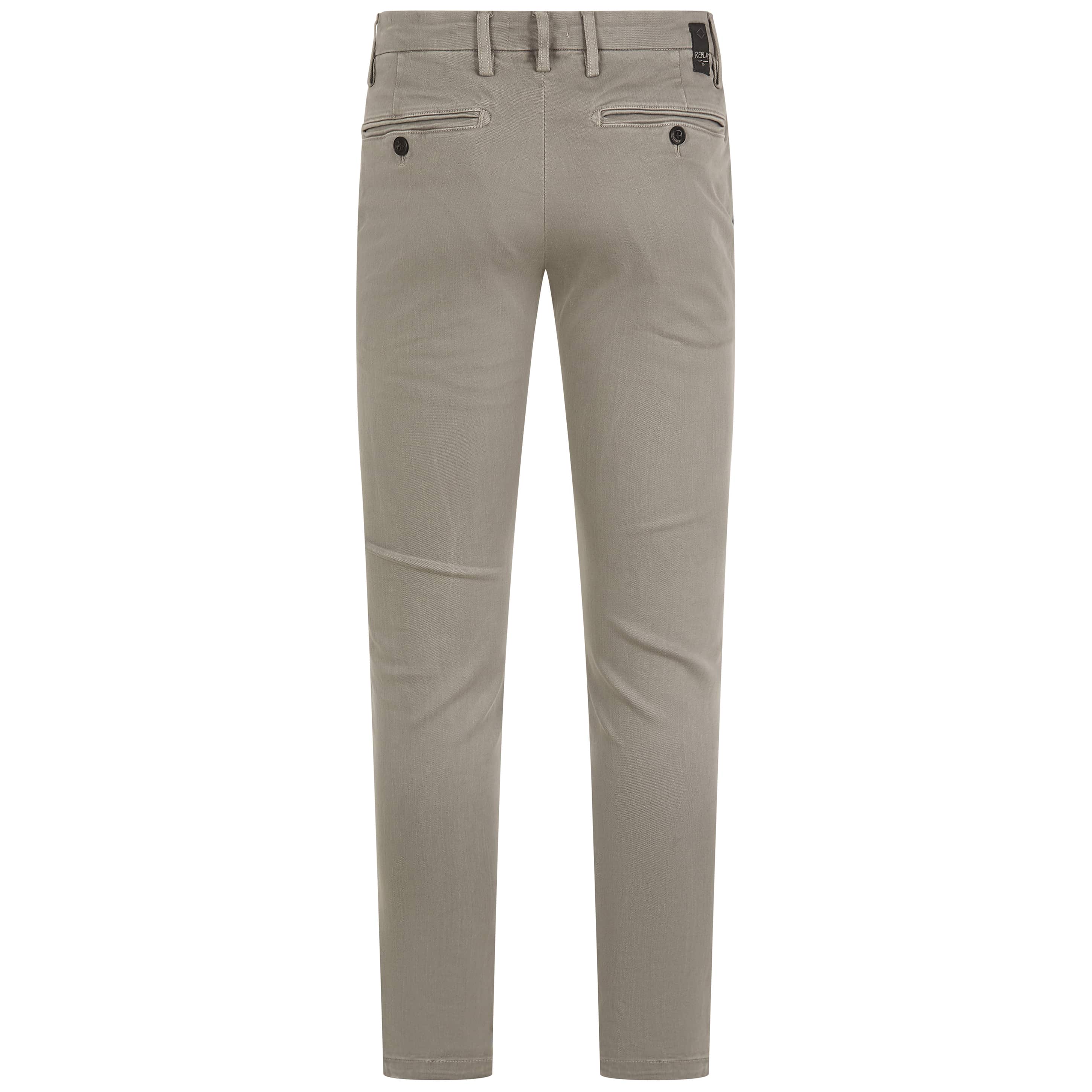 REPLAY ZEUMAR SLIM-FIT CHINO TROUSERS - Image 2