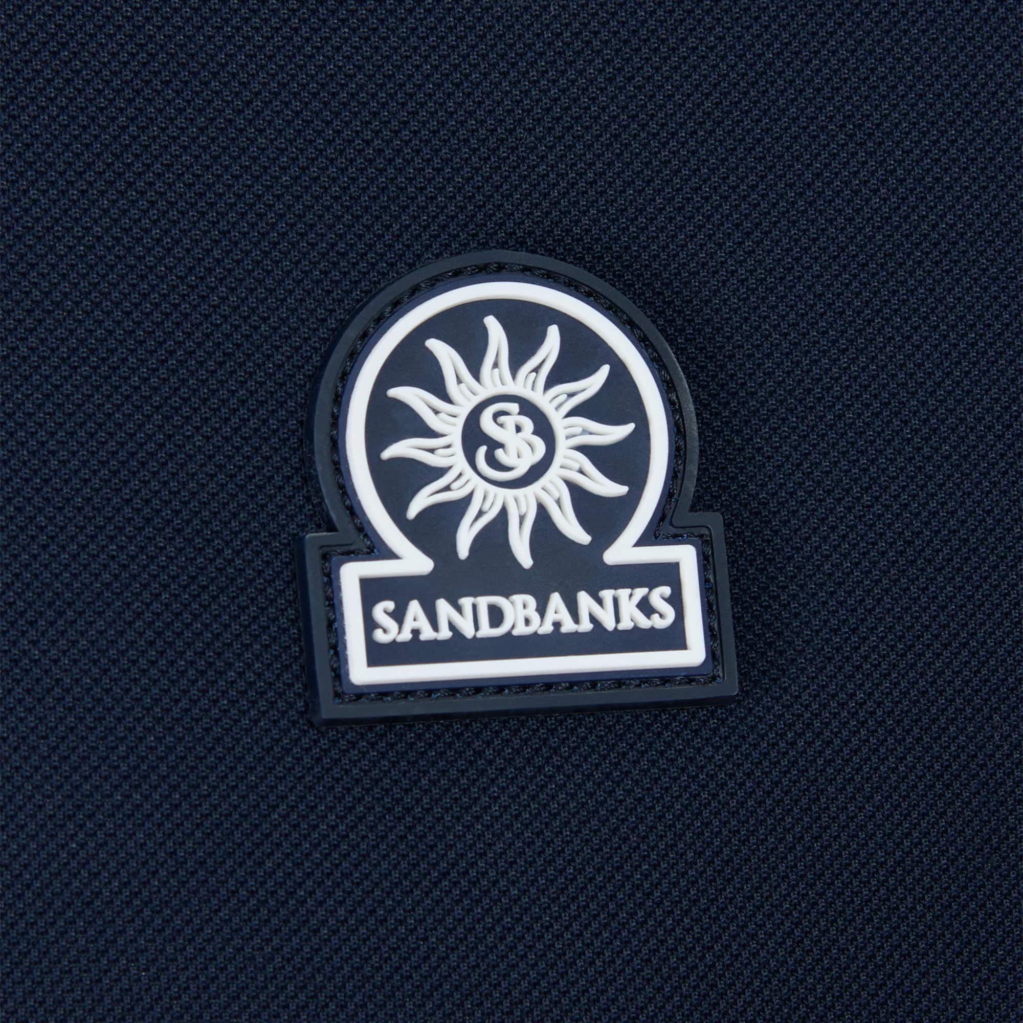 SANDBANKS GRADIENT RIB POLO SHIRT - Image 2