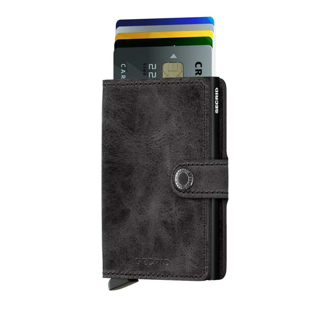 SECRID VINTAGE MINIWALLET MV-BLACK - Image 2