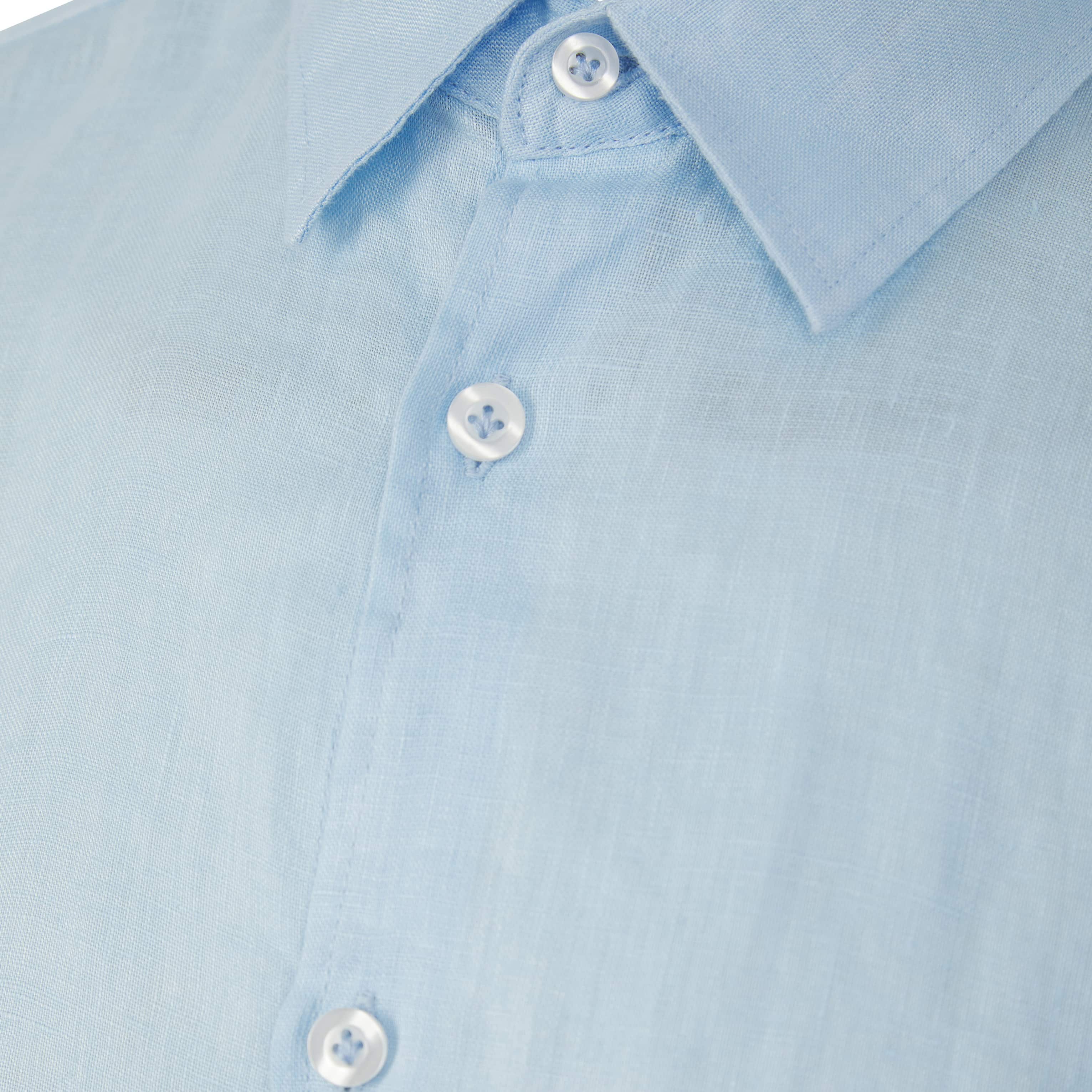 SEINSE CAMICIA SHORT SLEEVE LINEN SHIRT - Image 3