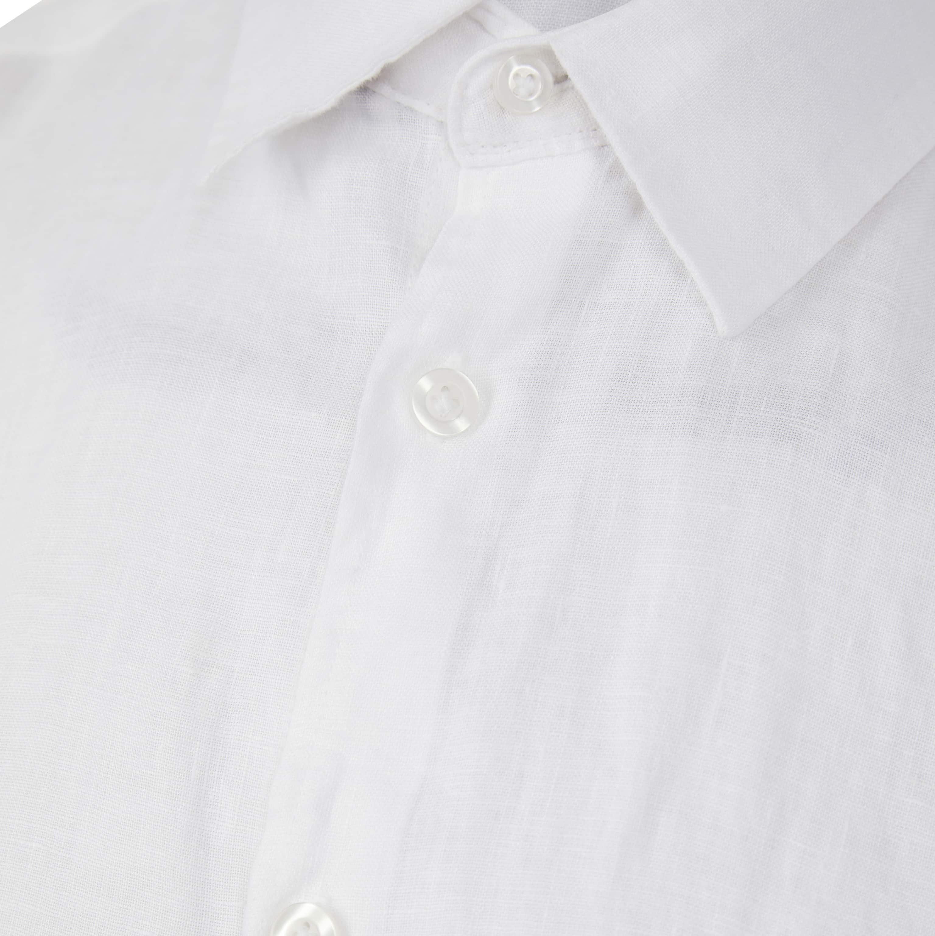 SEINSE CAMICIA SHORT SLEEVE LINEN SHIRT - Image 3