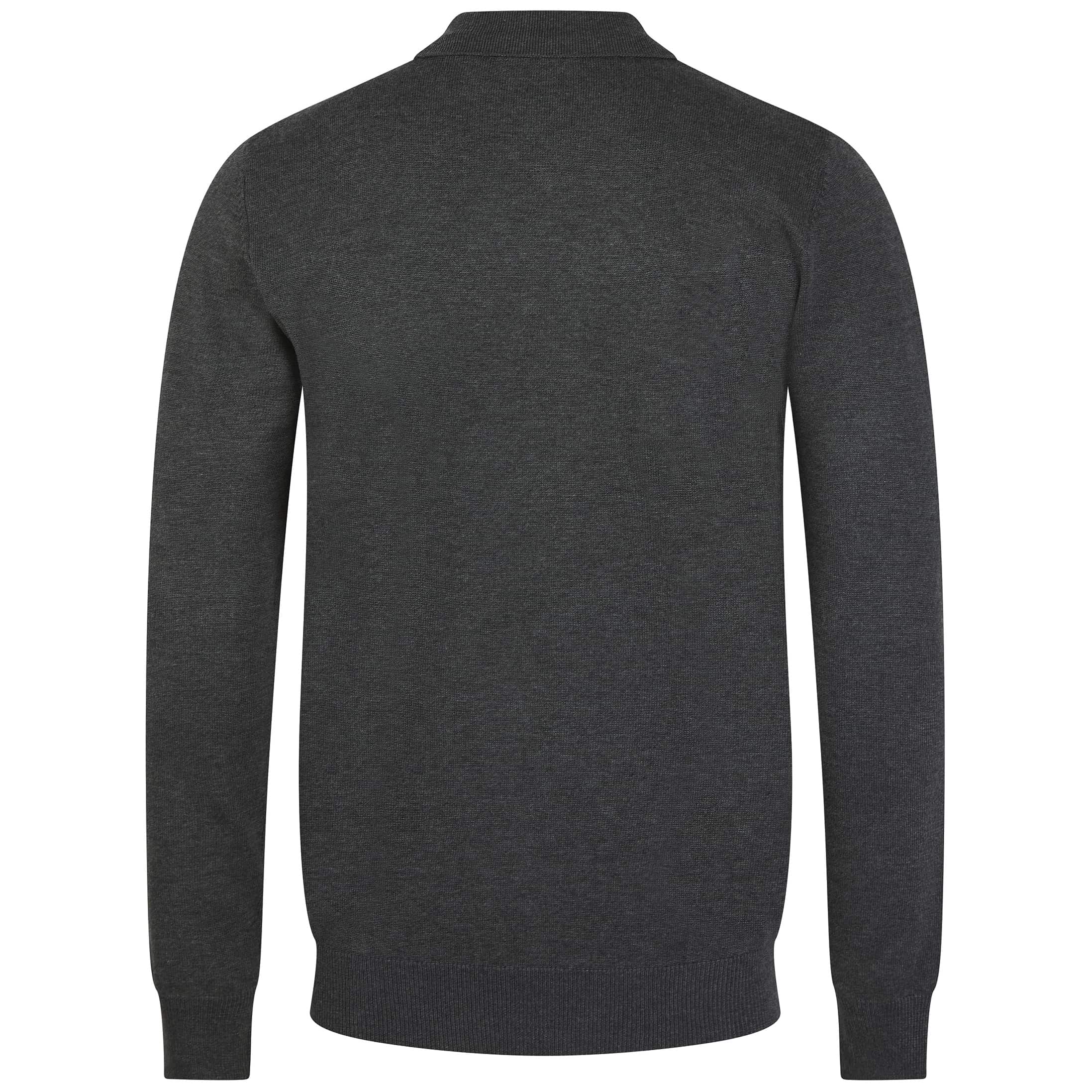 SEINSE LONG SLEEVE KNIT POLO SHIRT - Image 2