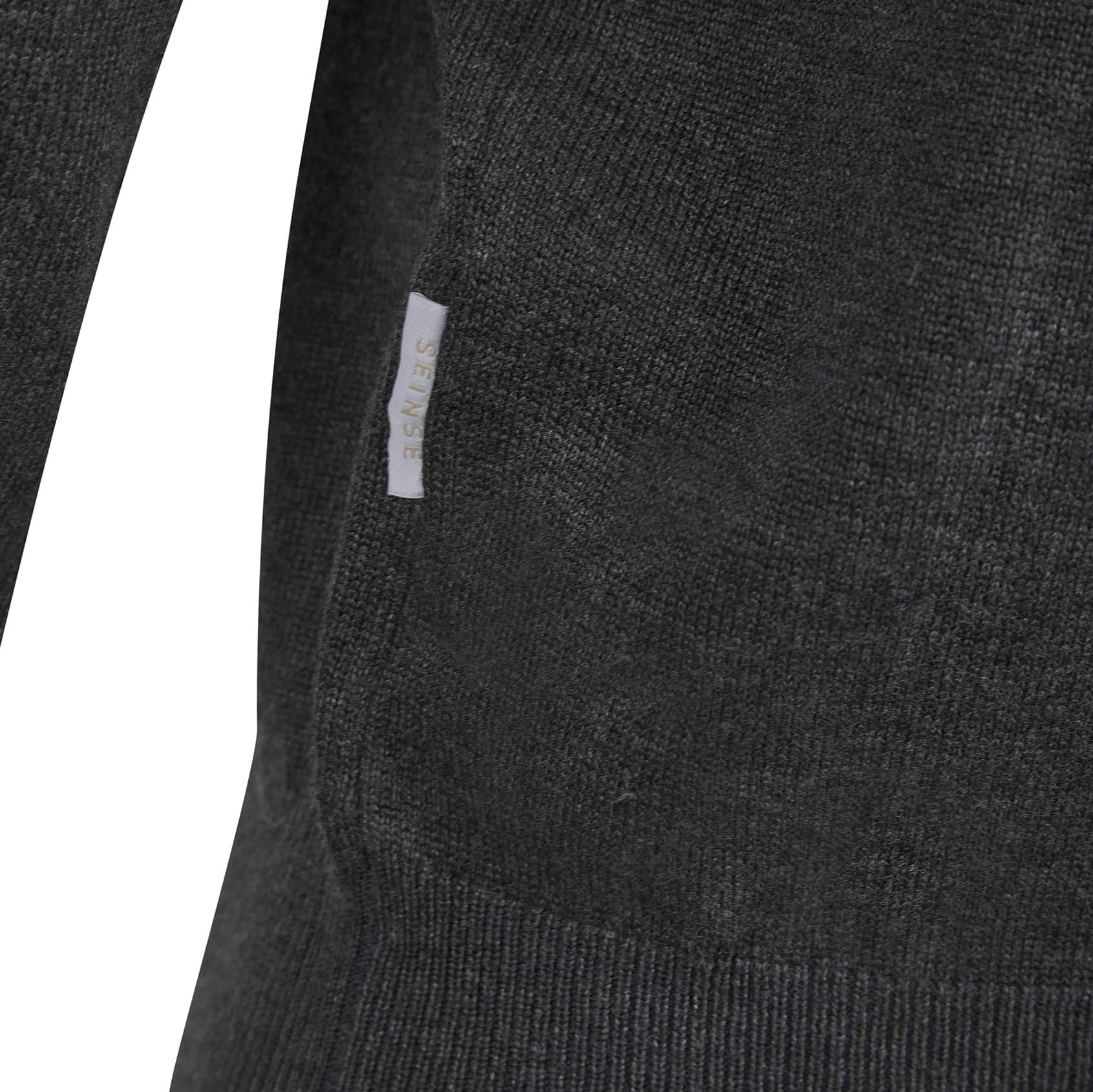 SEINSE LONG SLEEVE KNIT POLO SHIRT - Image 3
