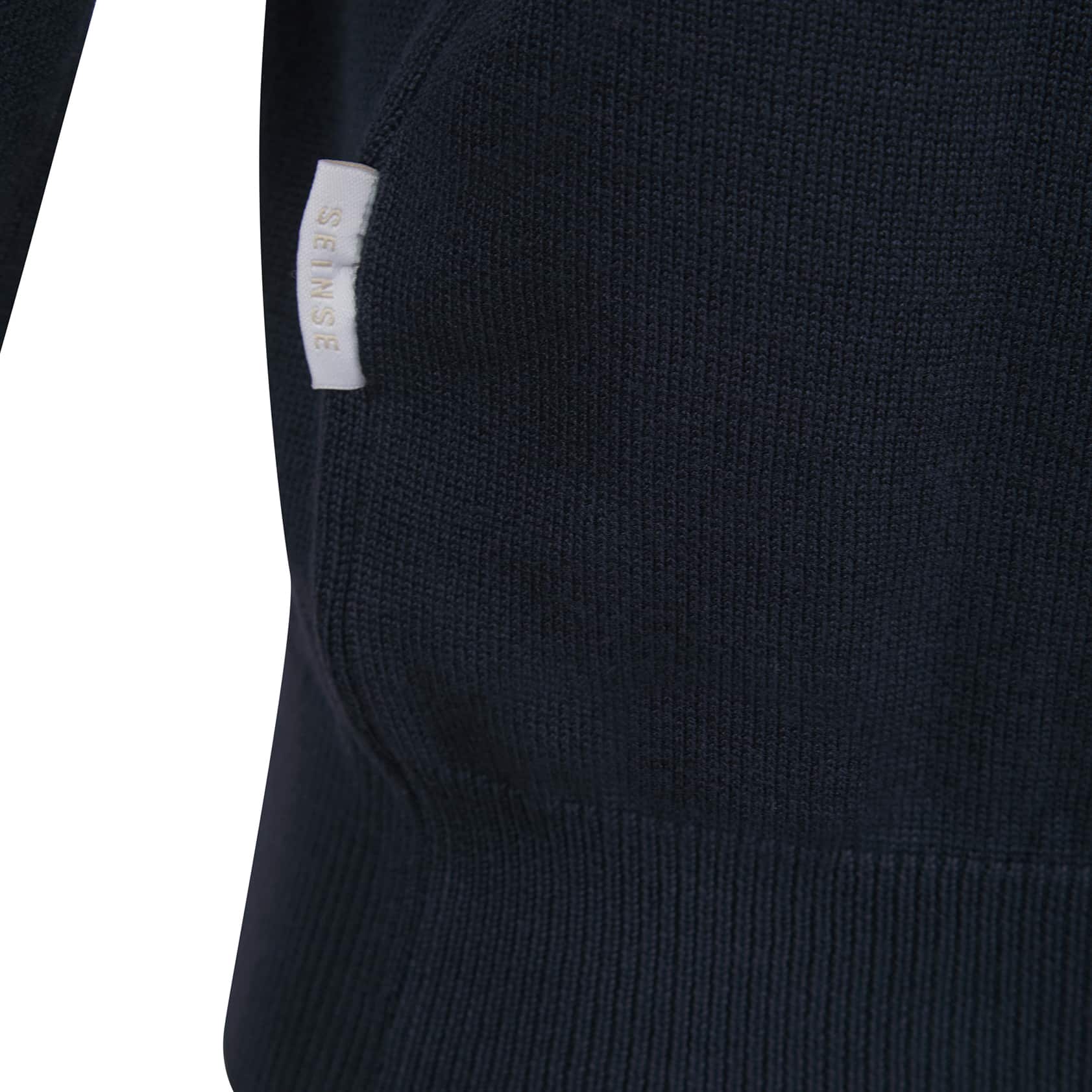 SEINSE LONG SLEEVE KNIT POLO SHIRT - Image 3