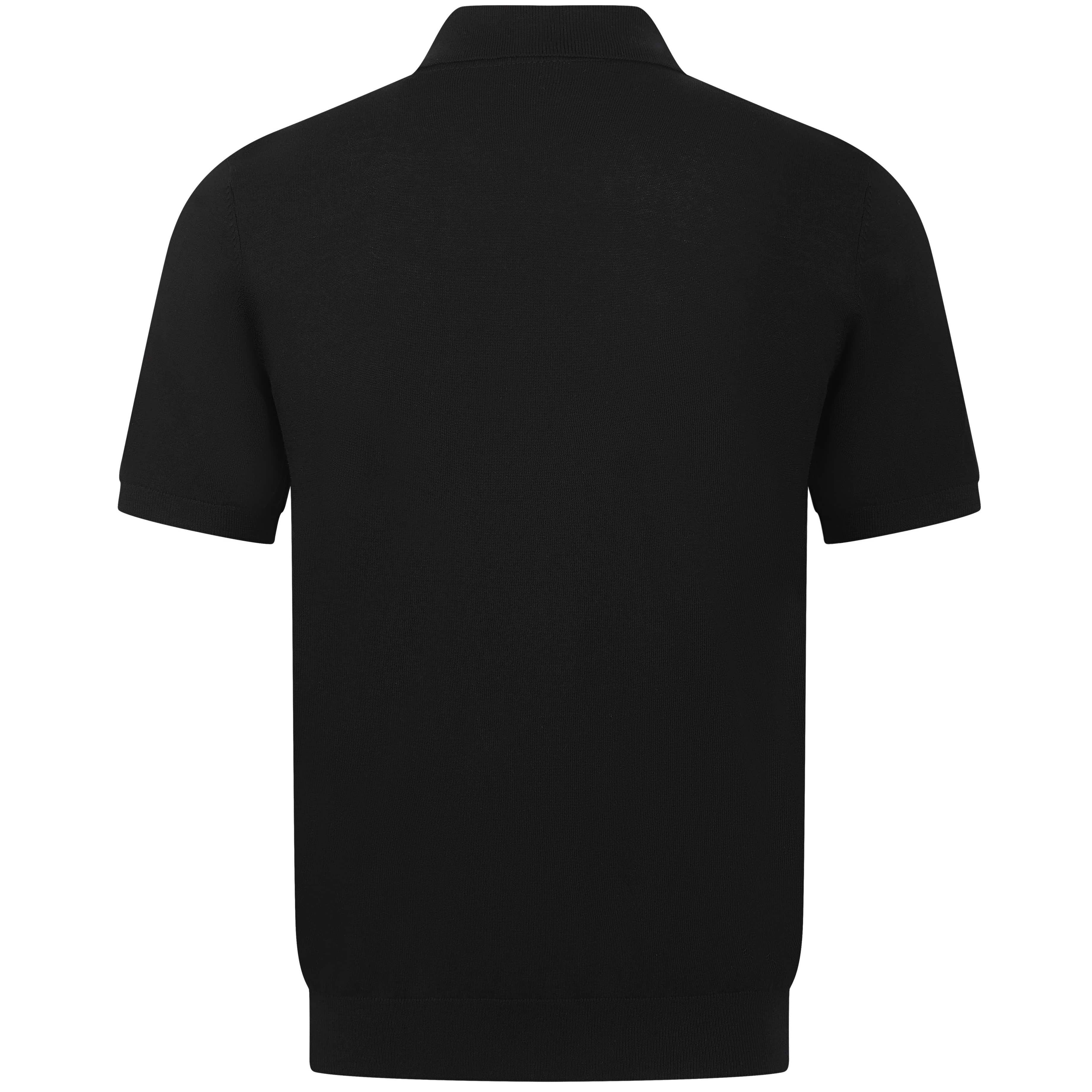 SEINSE SHORT SLEEVE KNIT POLO SHIRT - Image 2