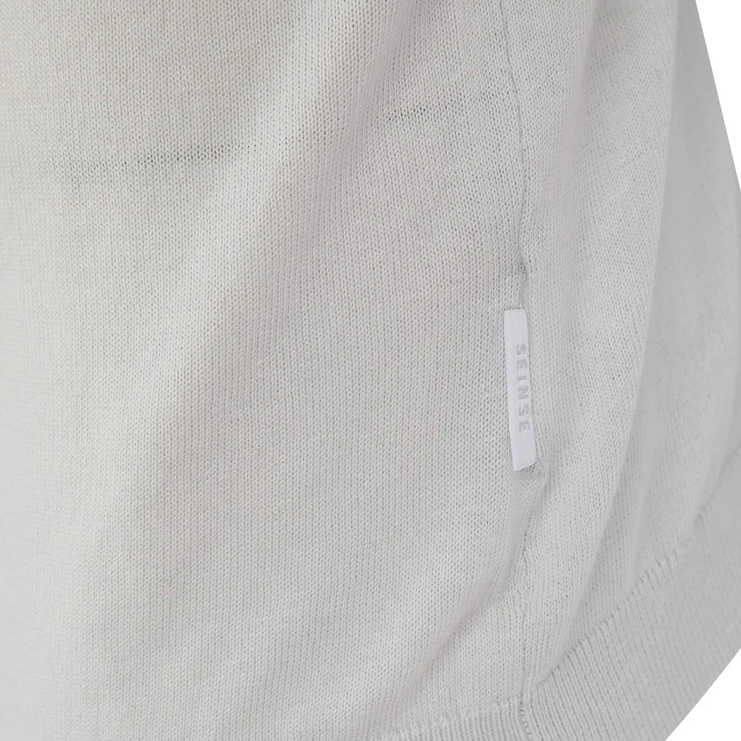 SEINSE SHORT SLEEVE KNIT POLO SHIRT - Image 3